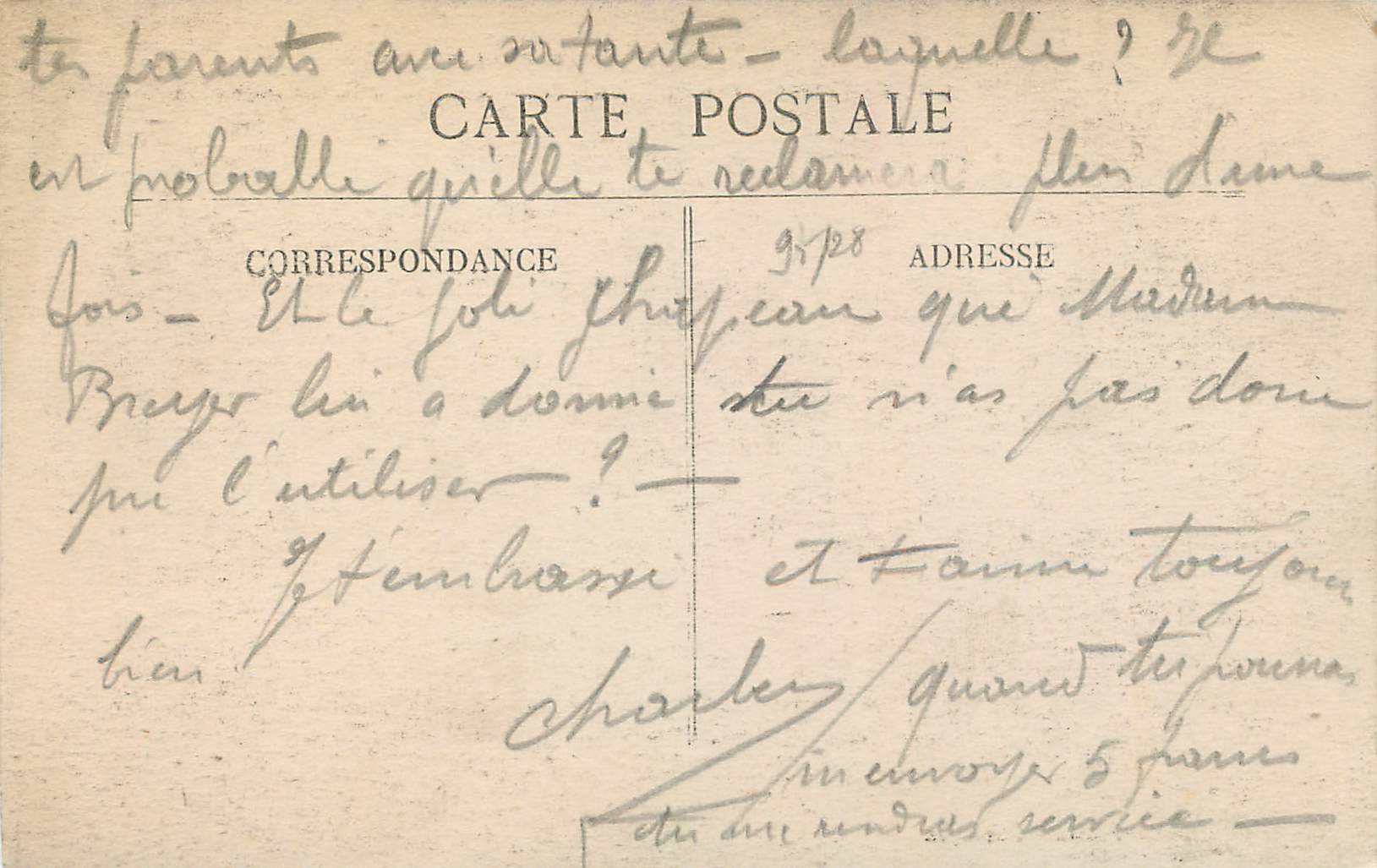 CPA Frontiere Franco Suisse Entree des Bassins du Doubs  — Back