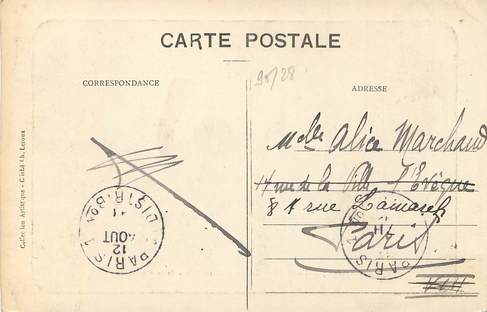Besançon-les-Bains — Casino des Bains Salins de la Mouillère — éditeur Cité Artistique, n°22 — Reverso