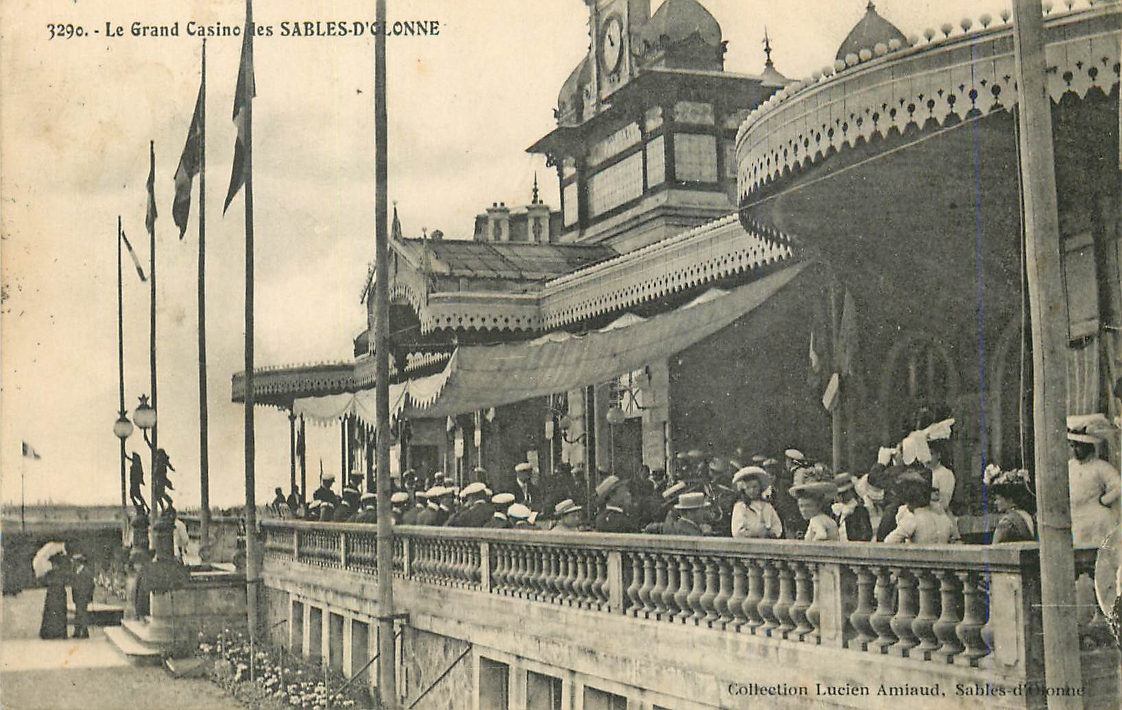 Le Grand Casino des SABLES-D'OLONNE — Collection Lucien Amiaud — n° 3290