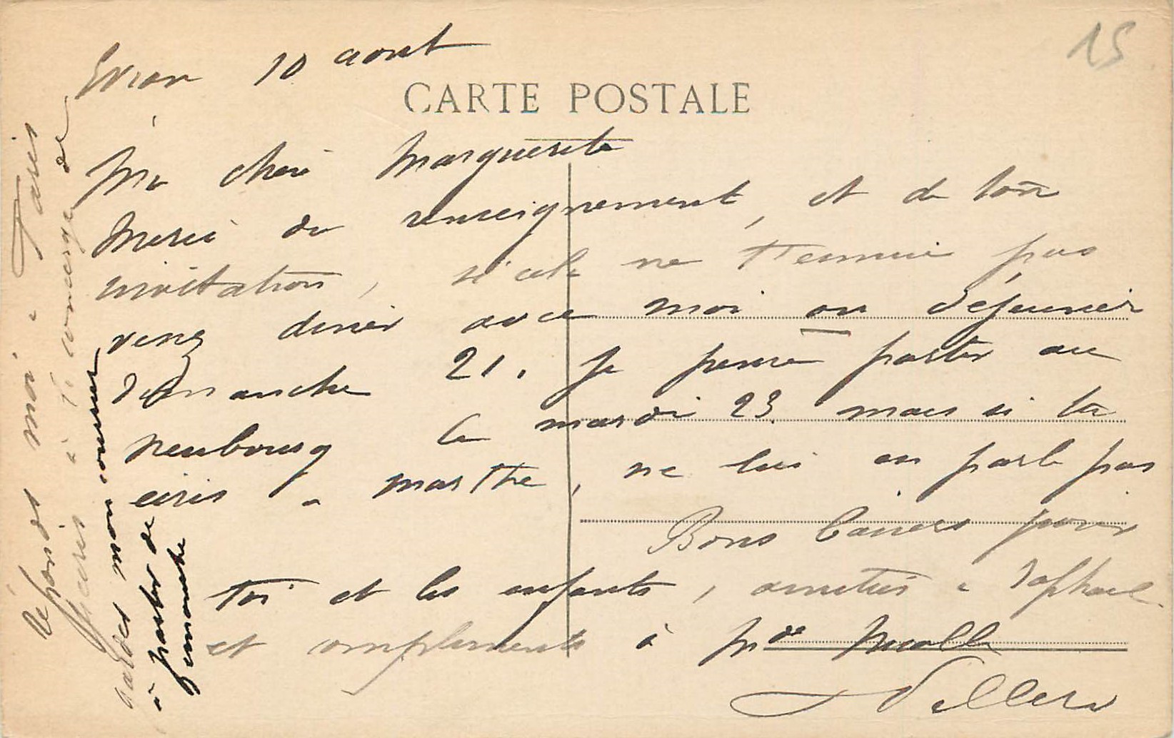 CPA Evian les Bains L Etablissement thermal et le Casino  — Verso