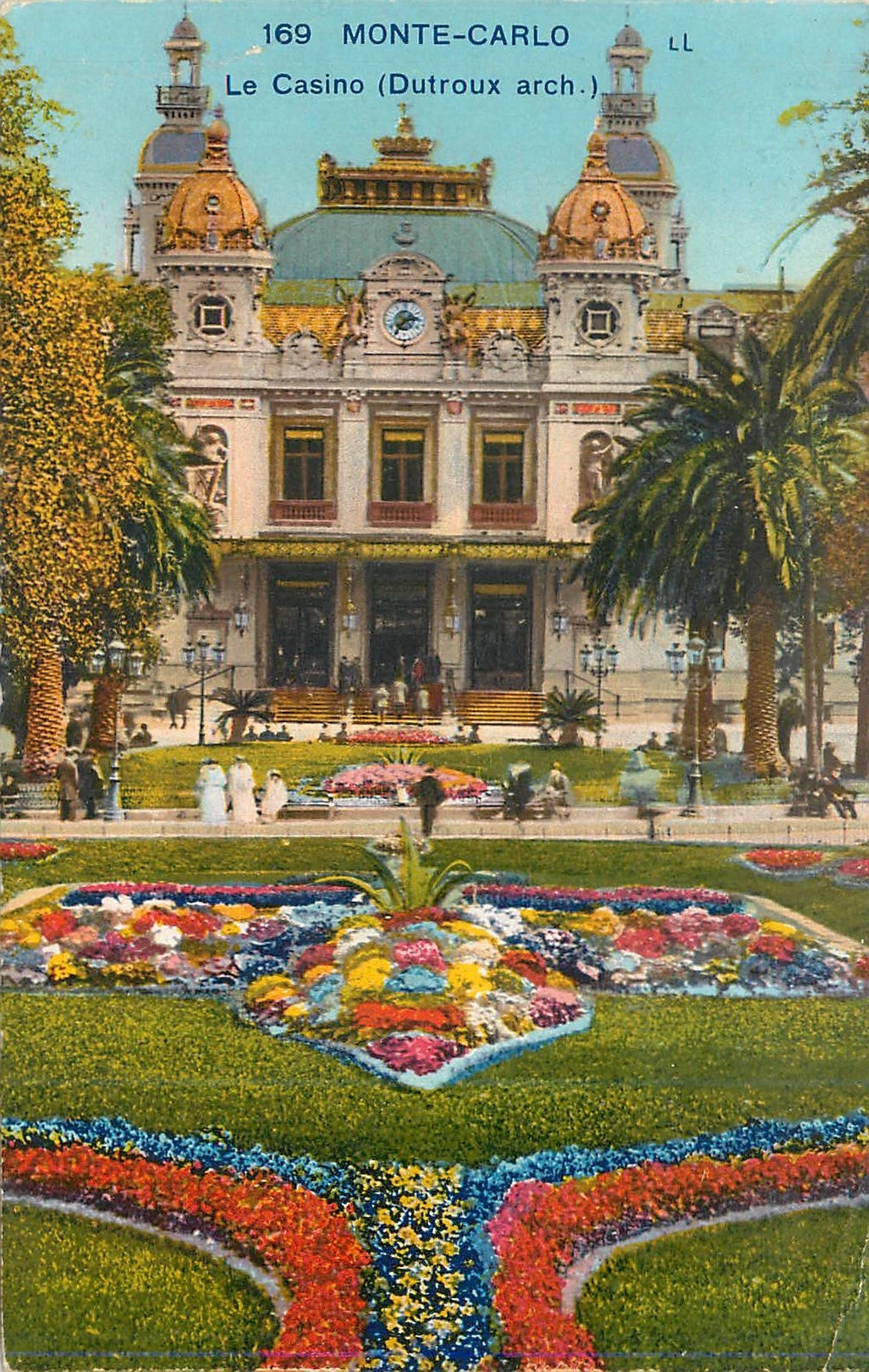 CPA Monte Carlo Le Casino Dutroux arch 