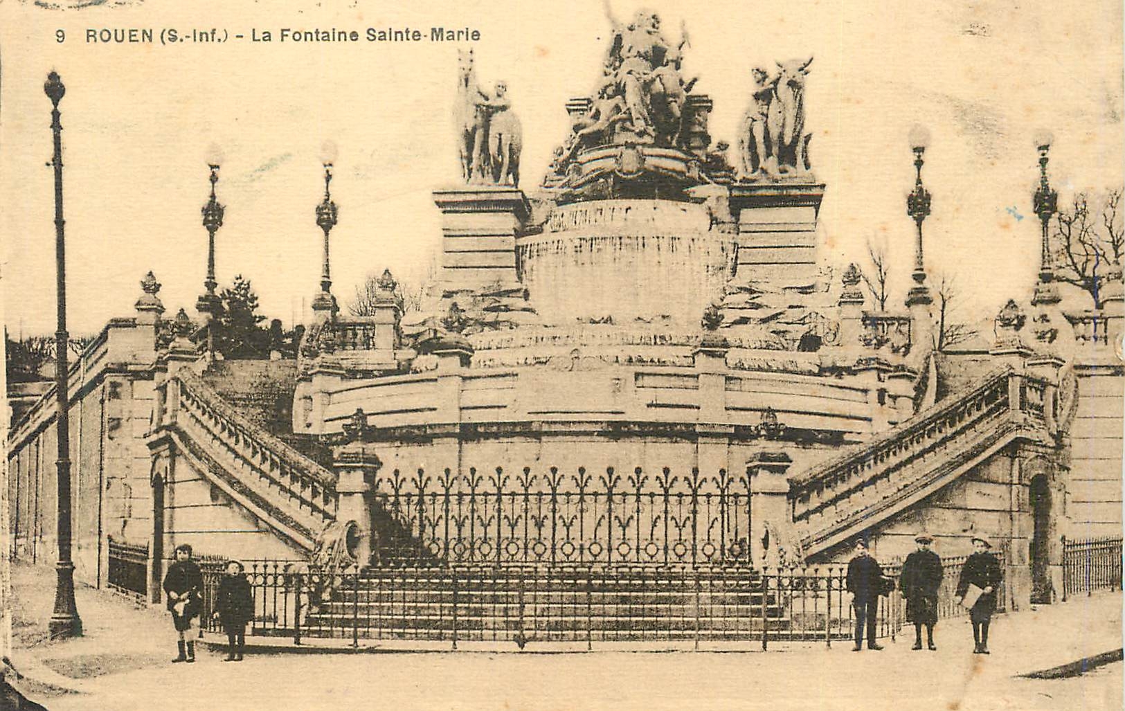 CPA Rouen S Inf La Fontaine Sainte Marie 
