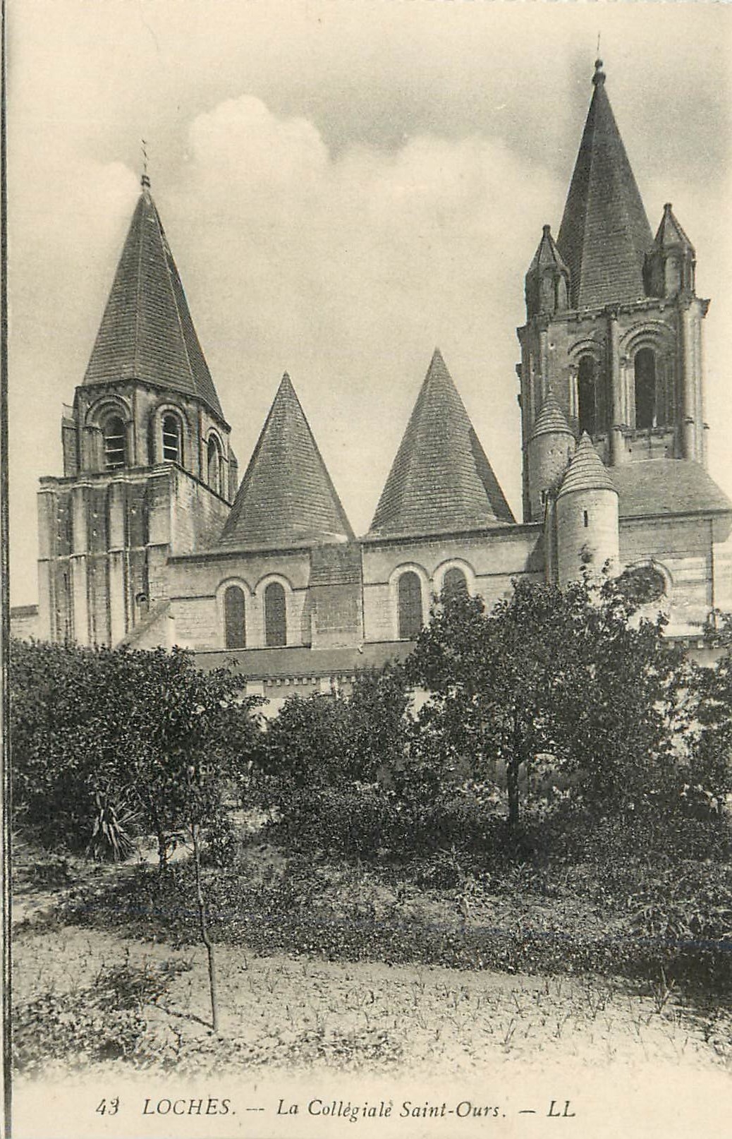 CPA Loches La Collegiale Saint Ours 