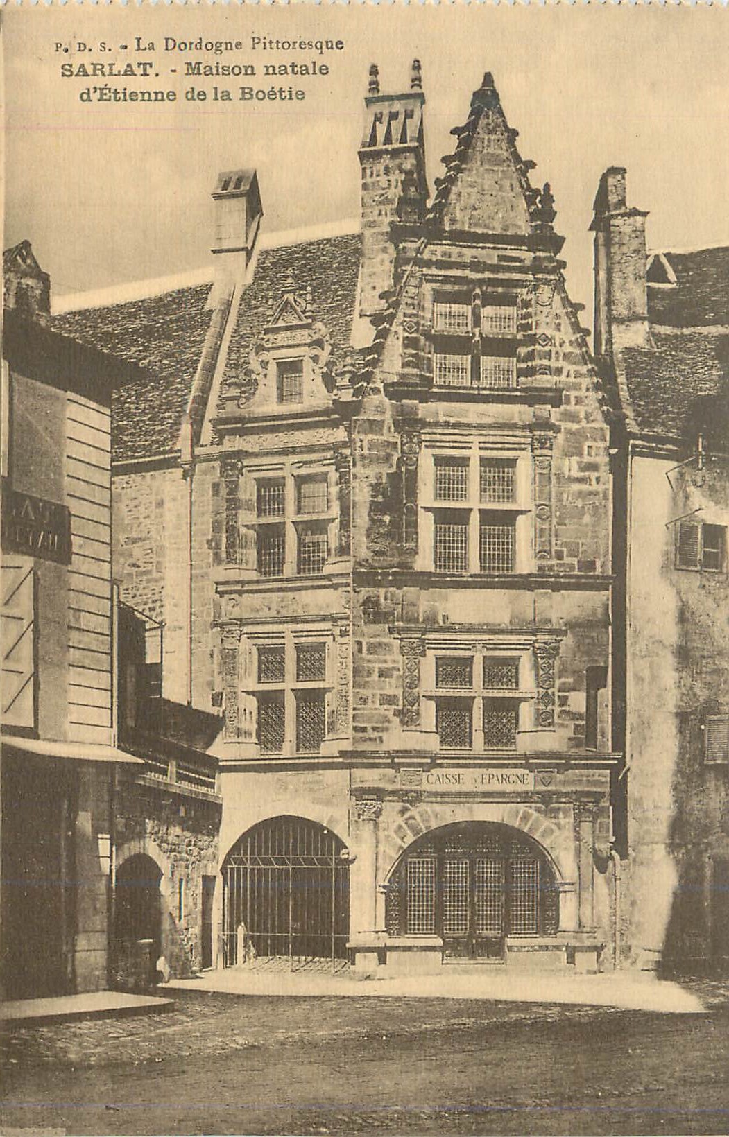 Sarlat - Maison natale d'Étienne de la Boétie — La Dordogne Pittoresque
