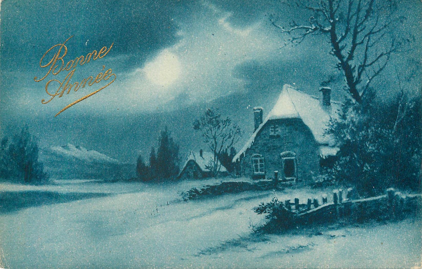 CPA Bonne Annee 
