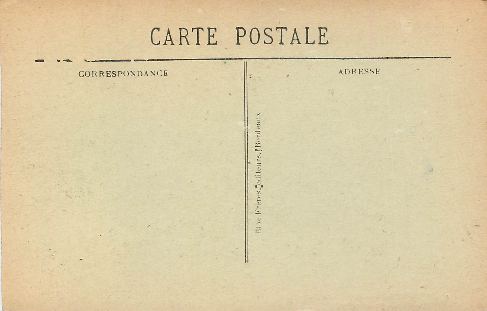 CPA La Grande Cote Grosse Mer Contre jour  — Verso