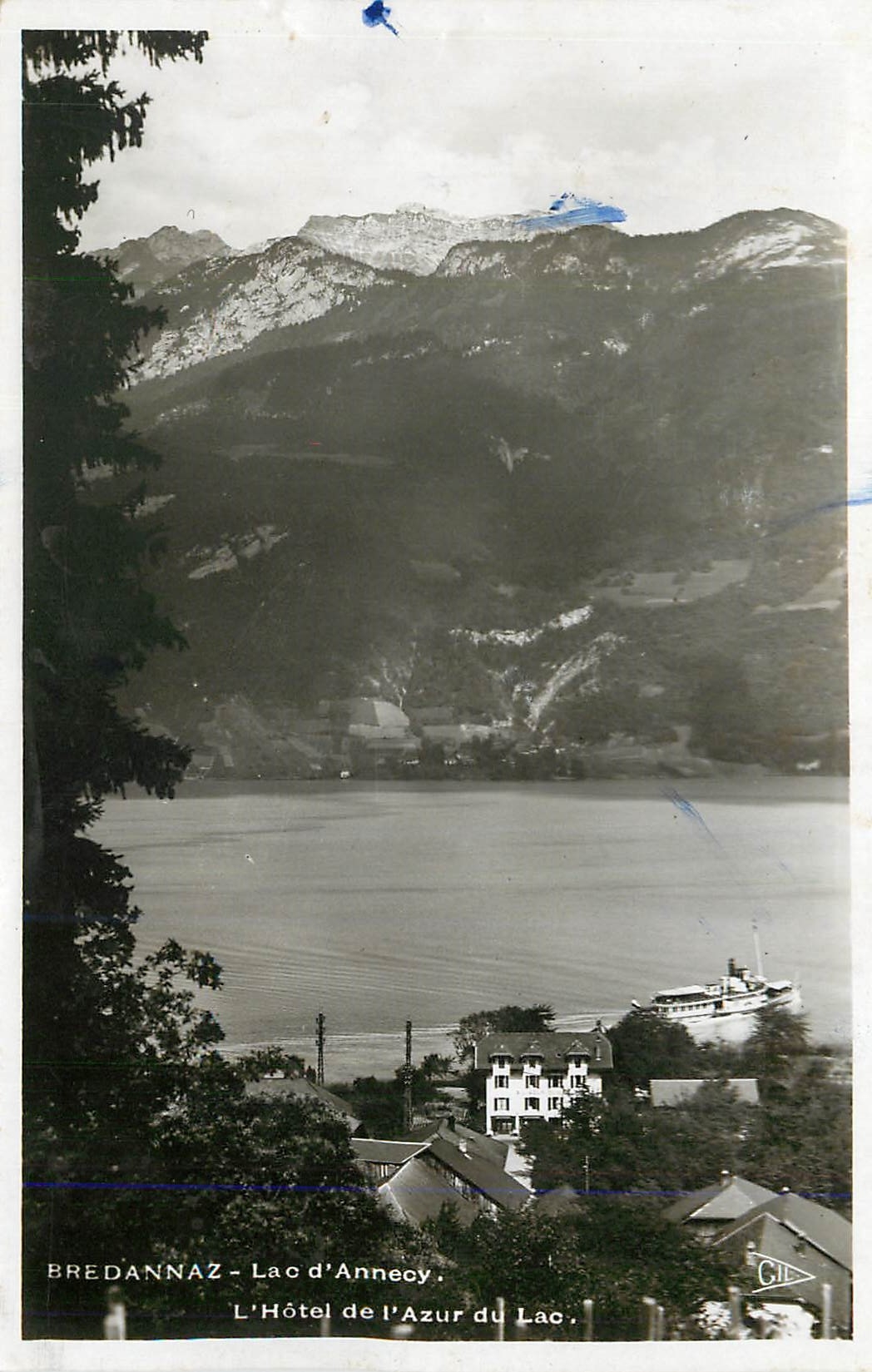CPM Bredannaz Lac d Annecy L Hotel de l Azur du Lac 