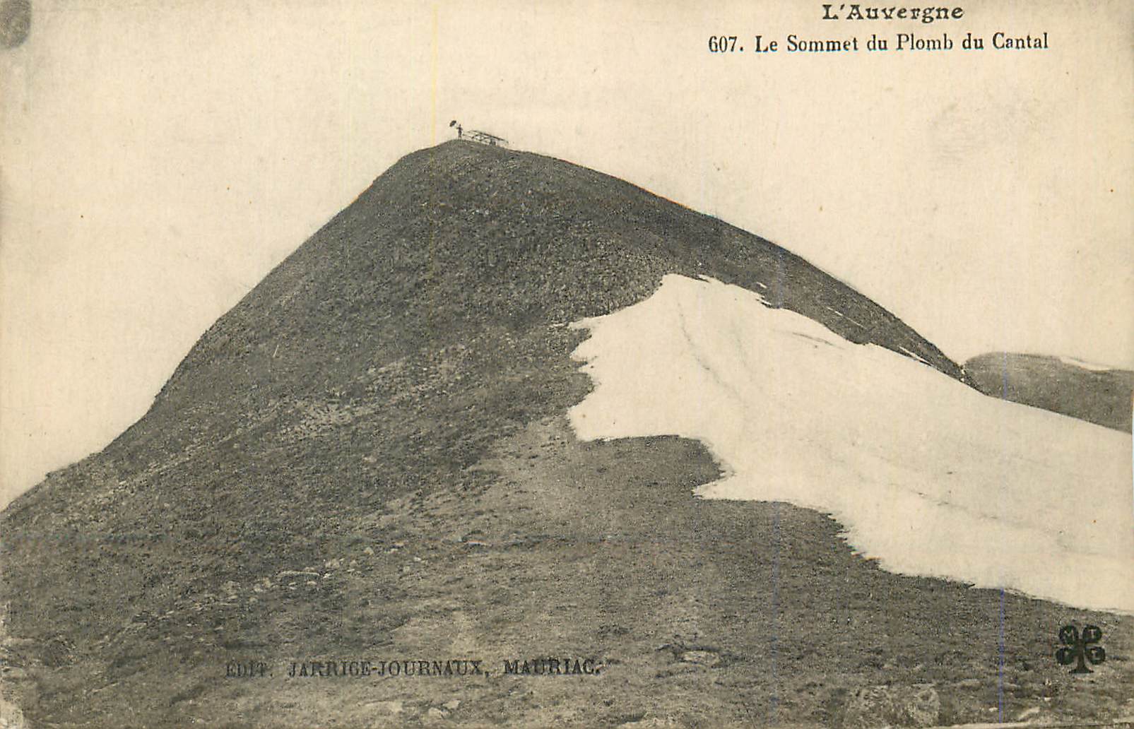 CPA L Auvergne Le Sommet du Plomb du Cantal 