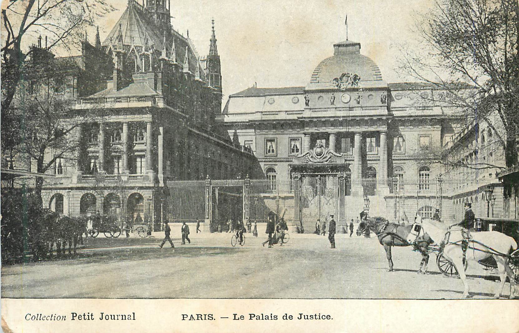 CPA Paris Le Palais de Justice 