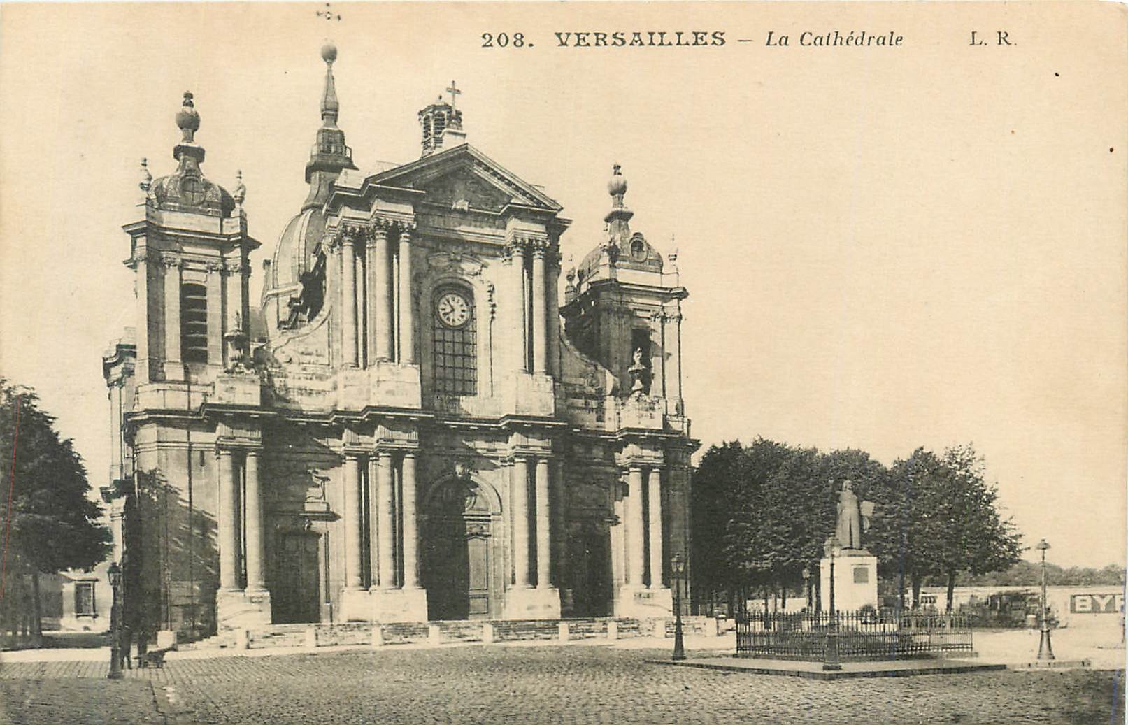 CPA Versailles La Cathedrale 