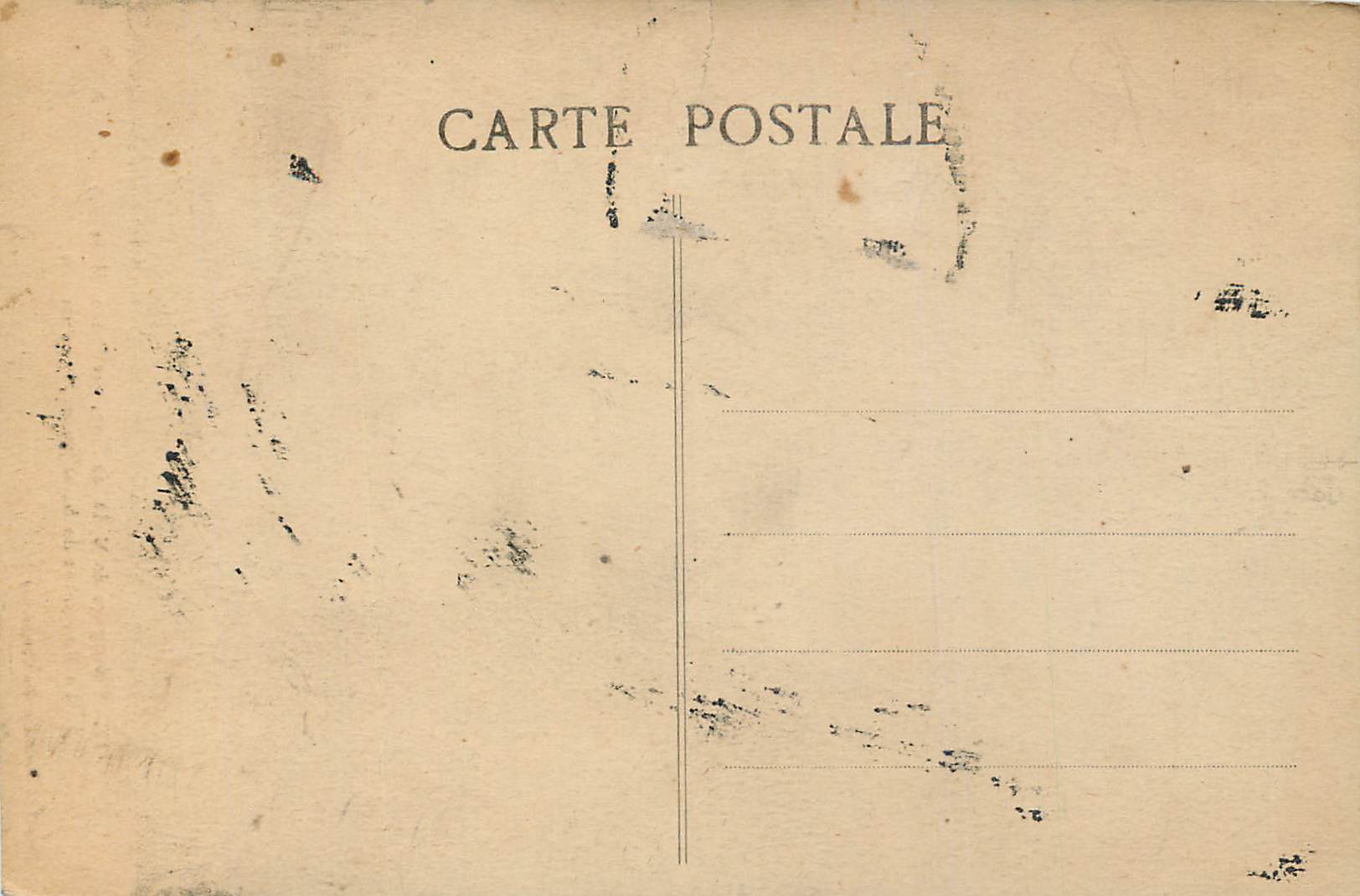 Monument de Saint Joseph — érigé en 1895 — Propriété exclusive des Chanelains — Rückseite