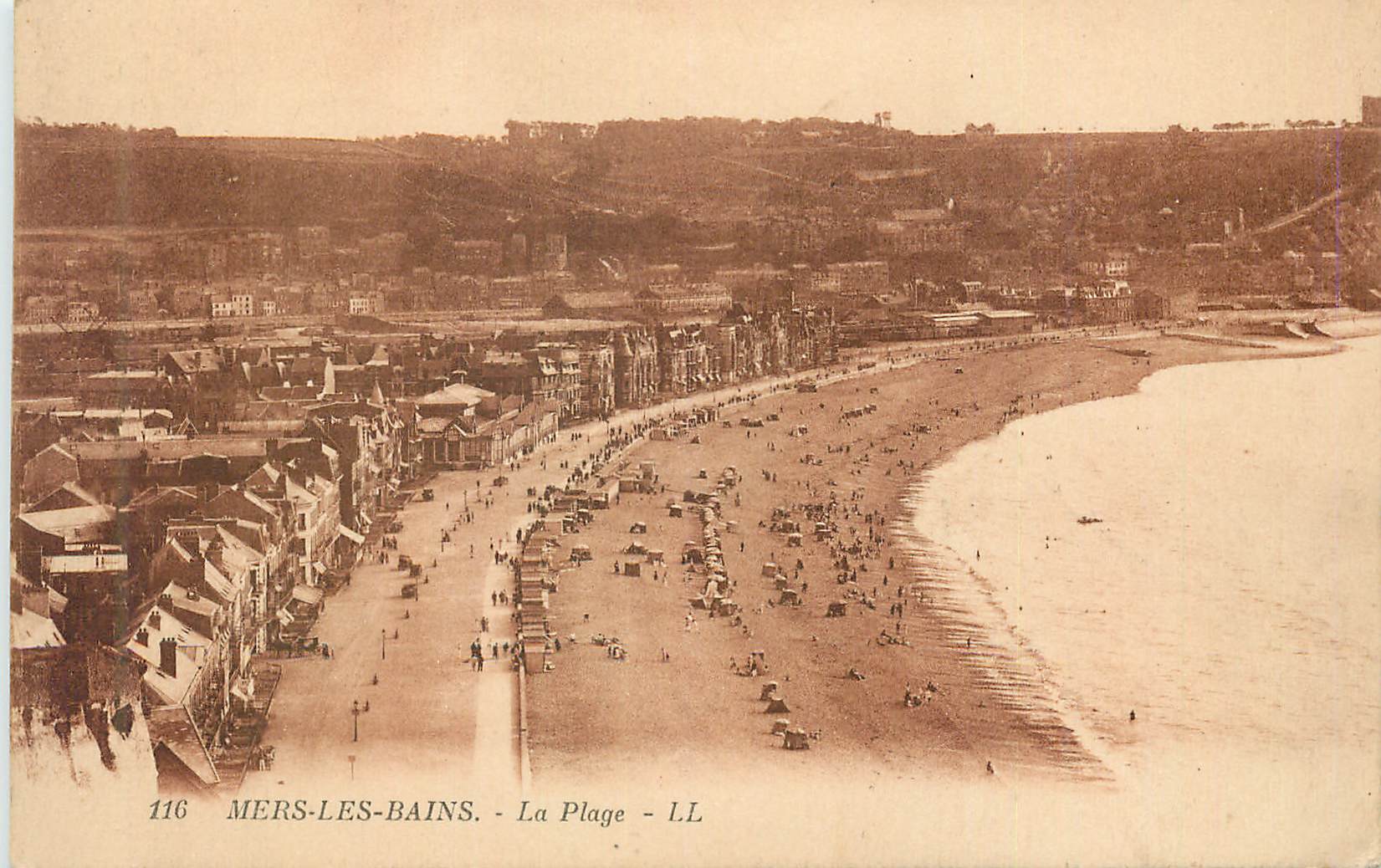 CPA Mers les Bains La Plage 