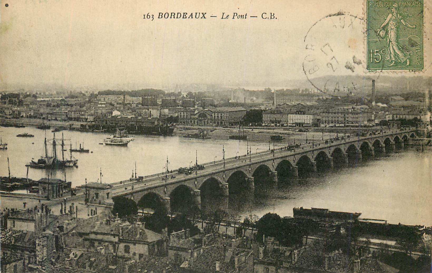 CPA Bordeaux Le Pont 
