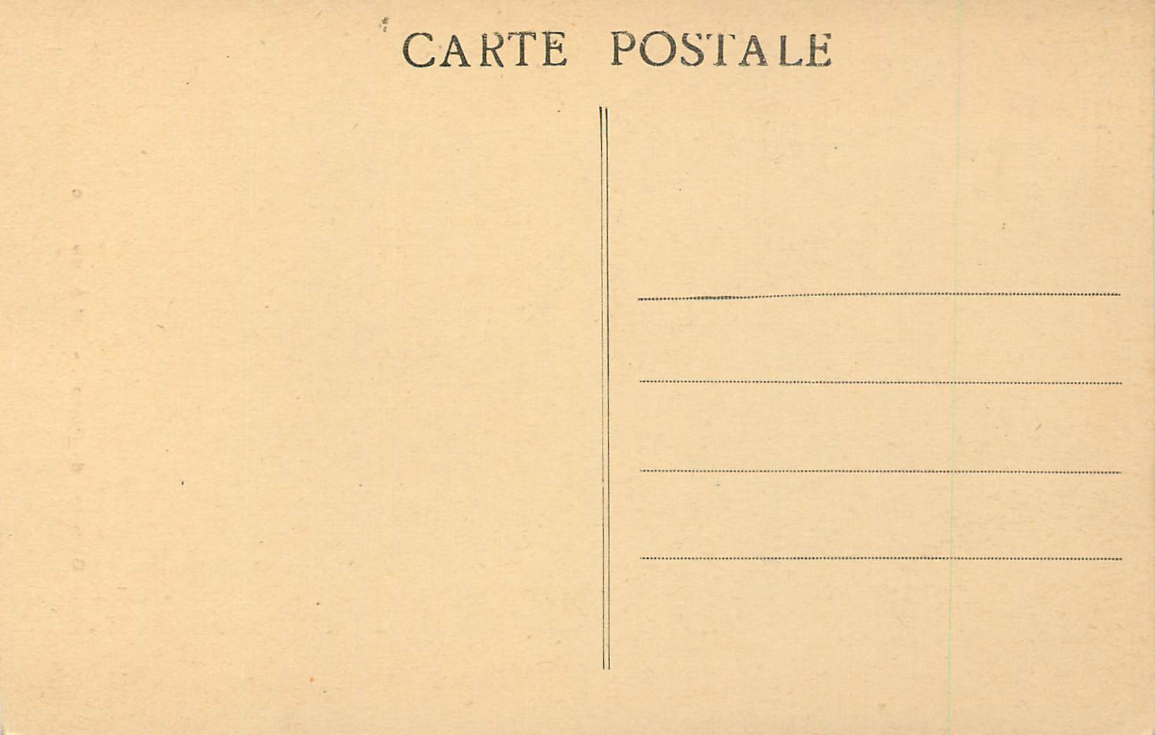 CPA Domaine de Pigeon Entree du Parc  — Rückseite