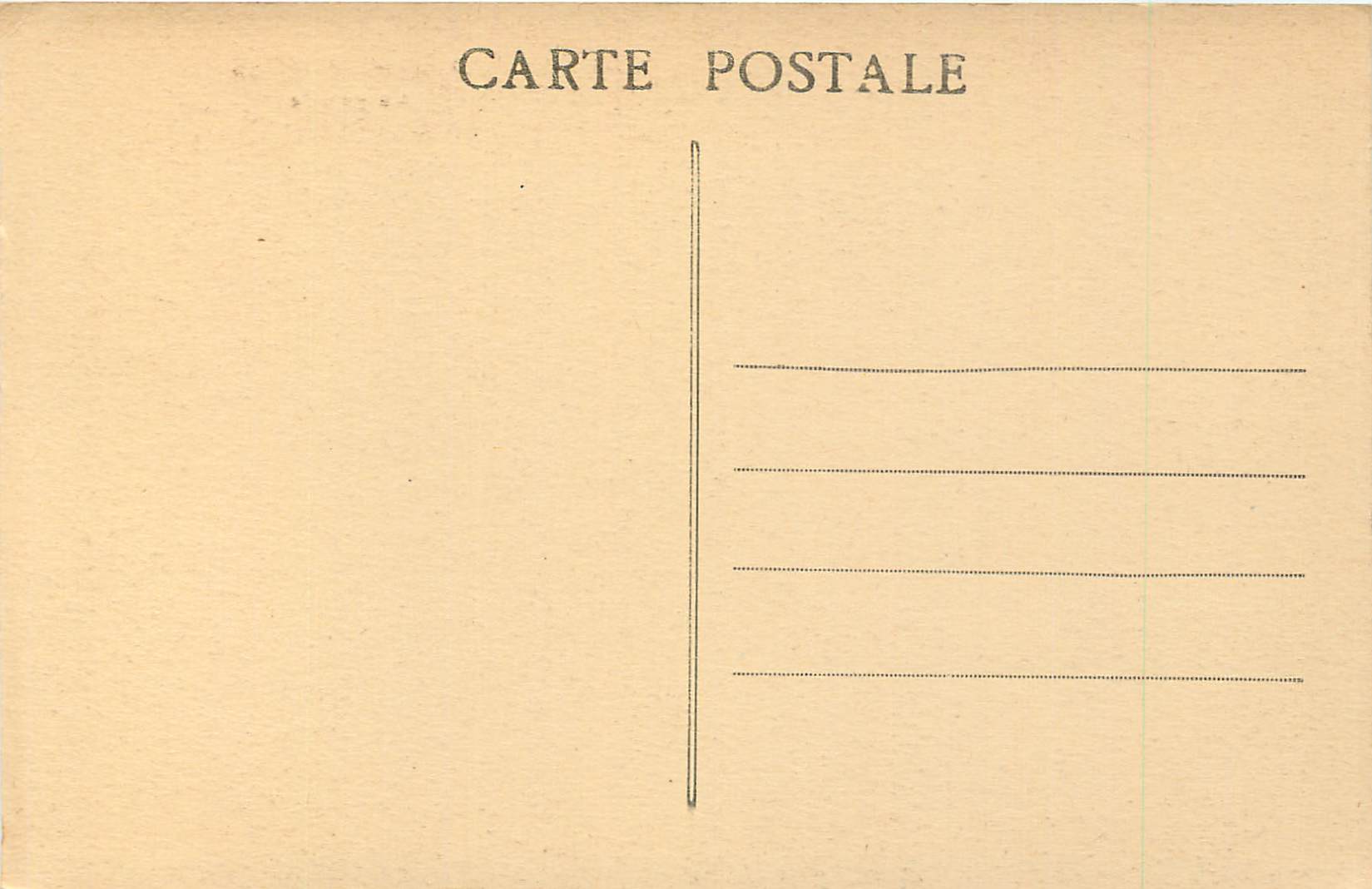 CPA Domaine de Pigeon La galerie  — Rückseite