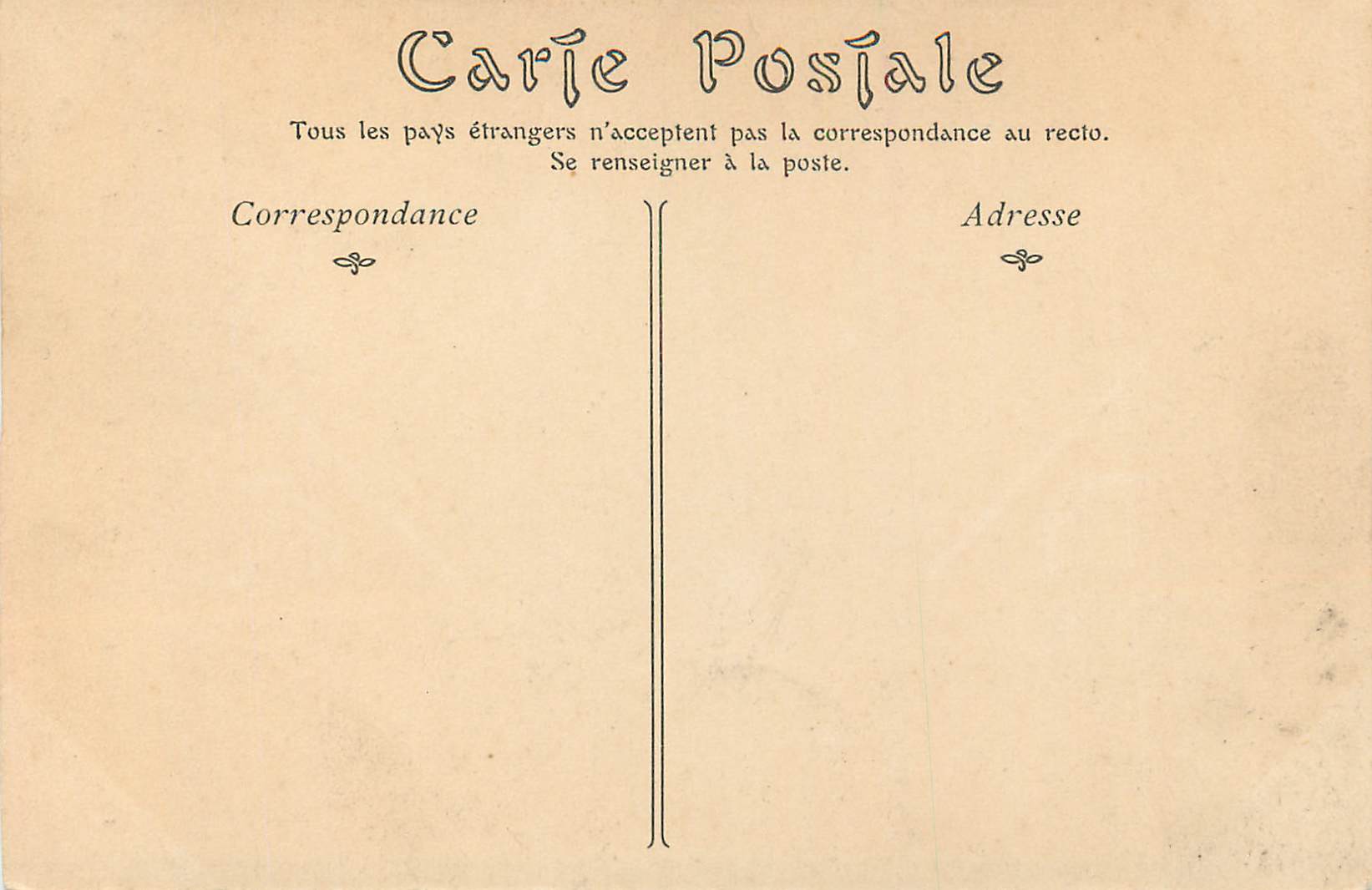 CPA Compiegne La Porte de l Arsenal  — Rückseite