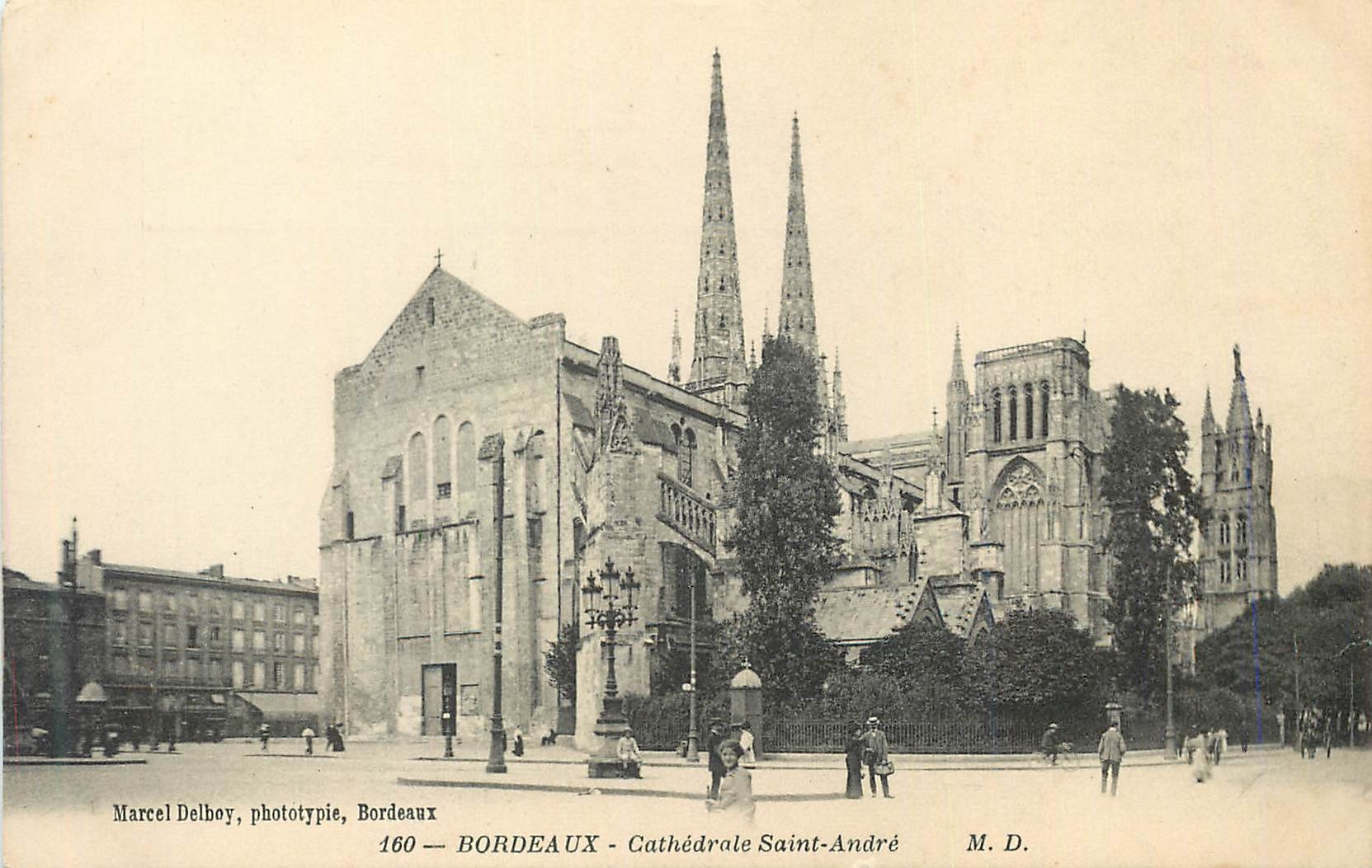 CPA Bordeaux Cathedrale Saint Andre 