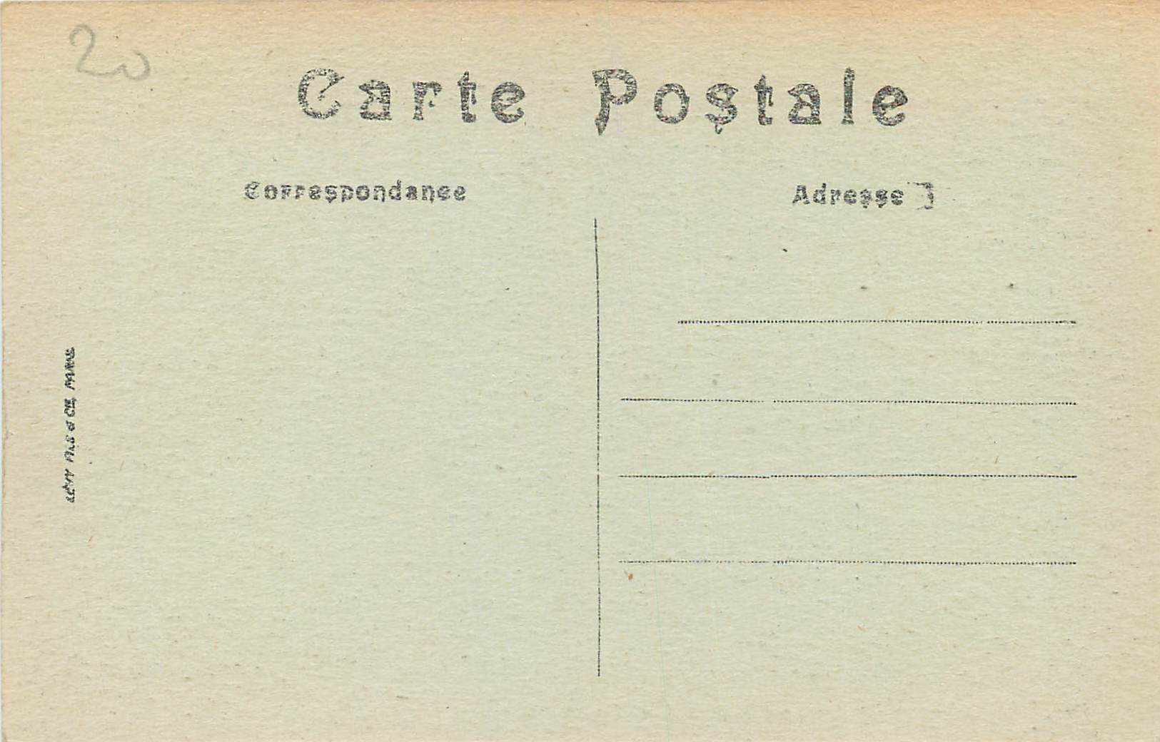 CPA Bayonne Le Lycee Marracq L Entree  — Rückseite