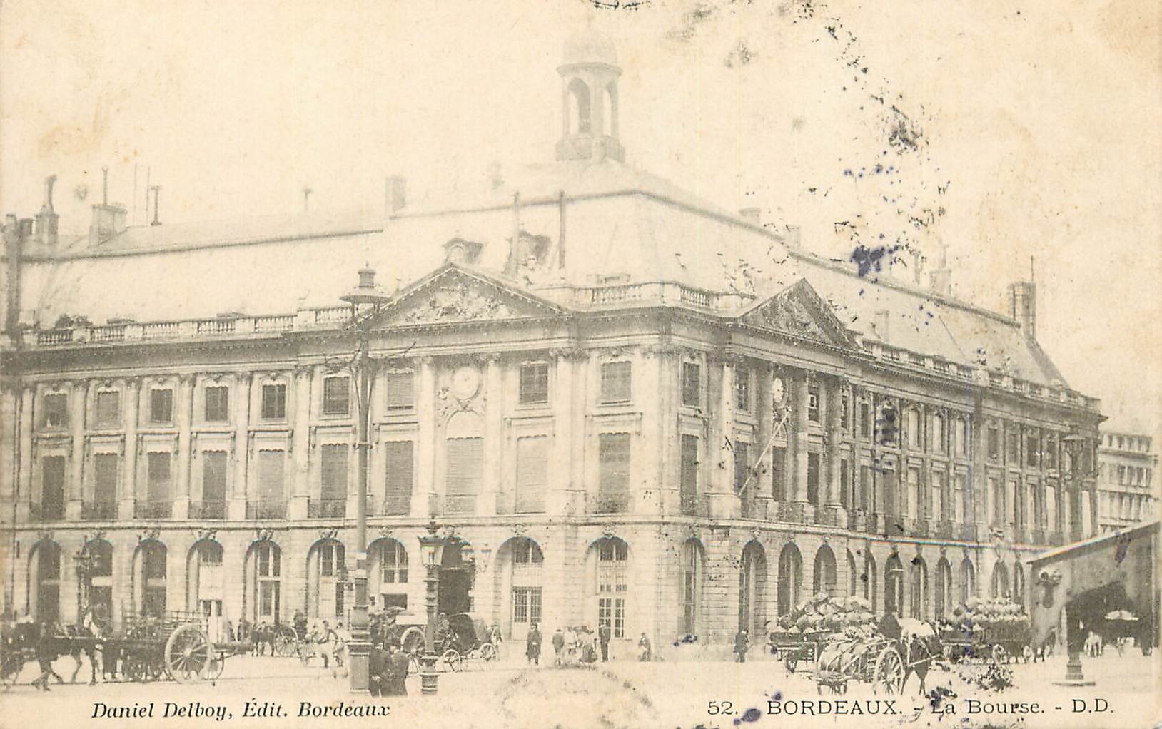 CPA Bordeaux La Bourse 