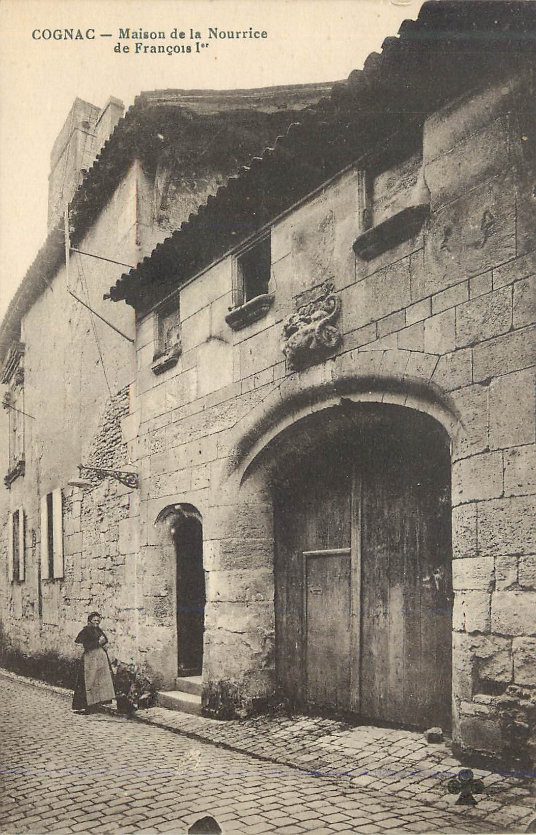 CPA Cognac Maison de la Nourrice de Francois 1er