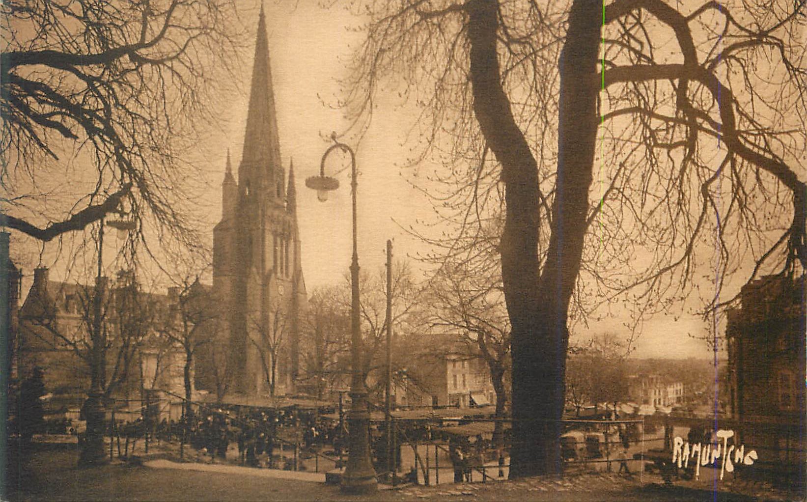 CPA Fontenay le Comte Place du Marche Notre Dame 