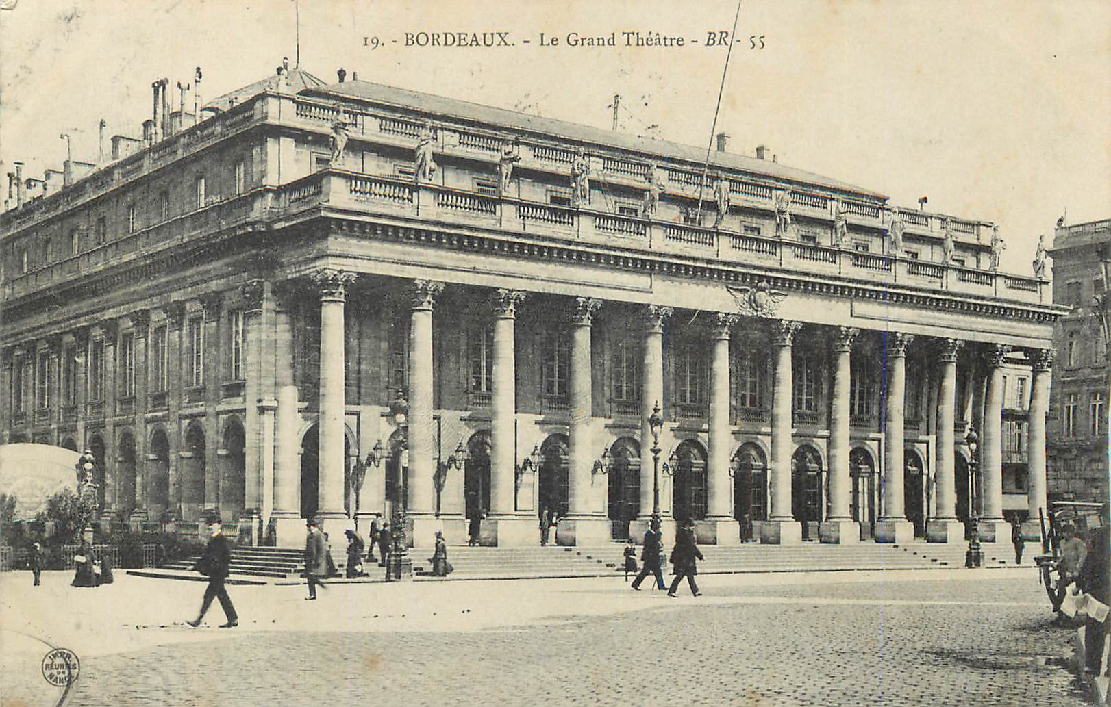 CPA Bordeaux Le Grand Theatre 