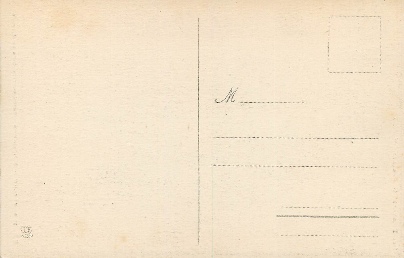 CPA St Bertrand de Comminges Porte ogivale dans le cloitre  — Rückseite