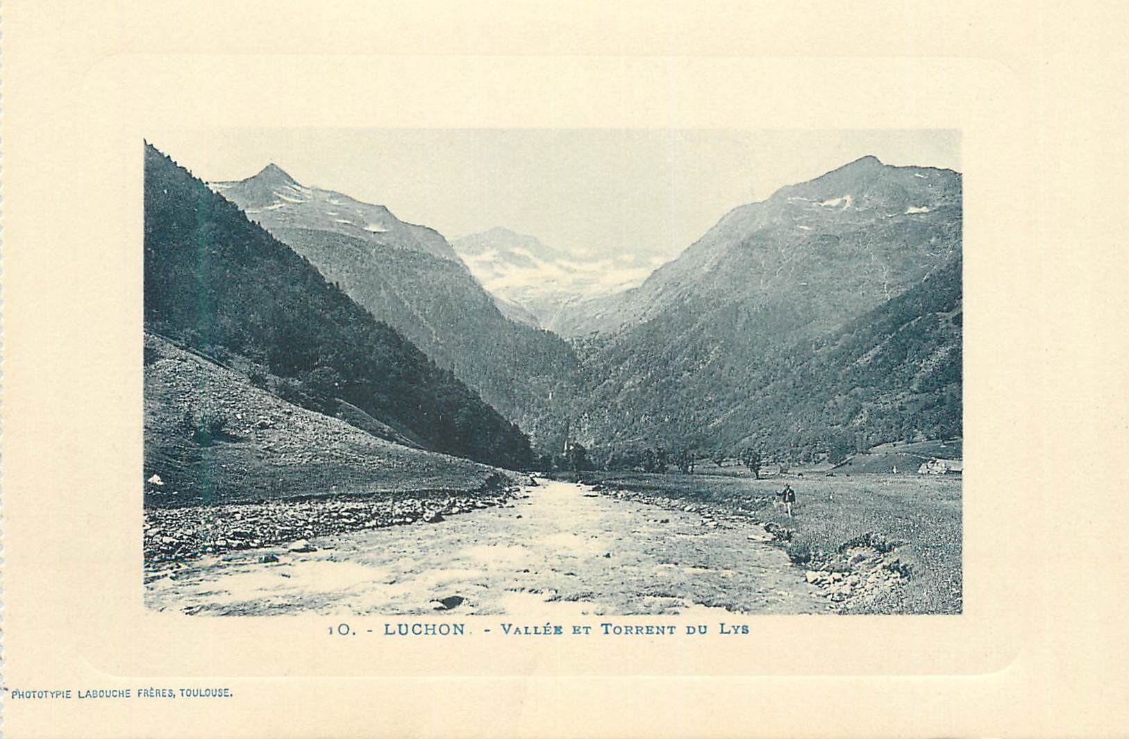 Luchon - Vallée et Torrent du Lys — Phototype Labouche Frères, Toulouse, n°10