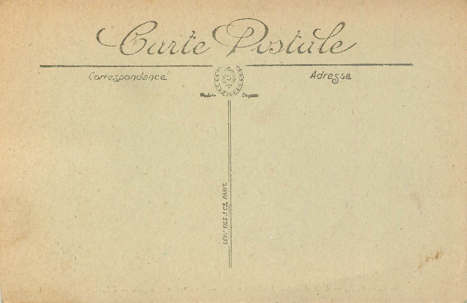 CPA Bordeaux Une allee au Jardin Public Bateau — Verso