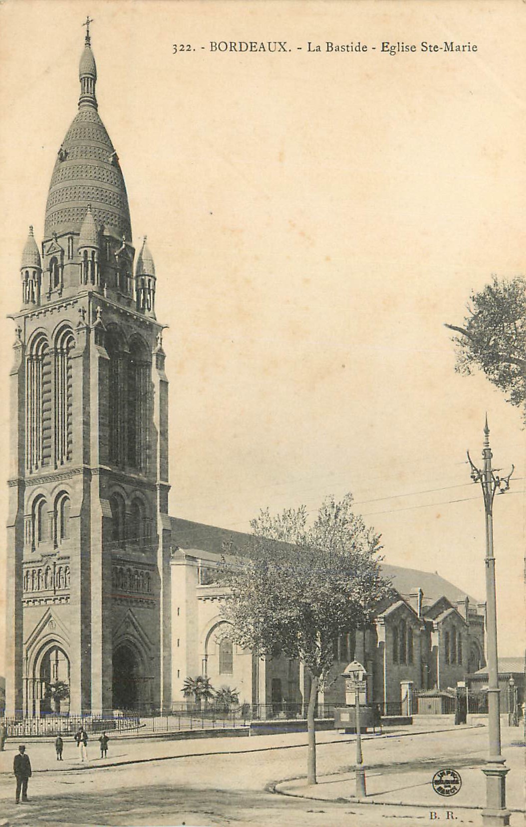 CPA Bordeaux La Bastide Eglise Ste Marie 