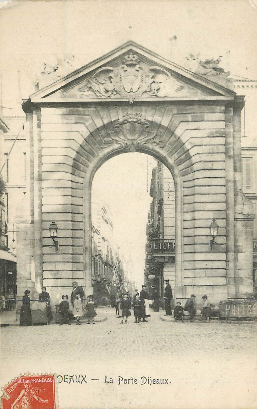 CPA Bordeaux La Porte Dijeaux 