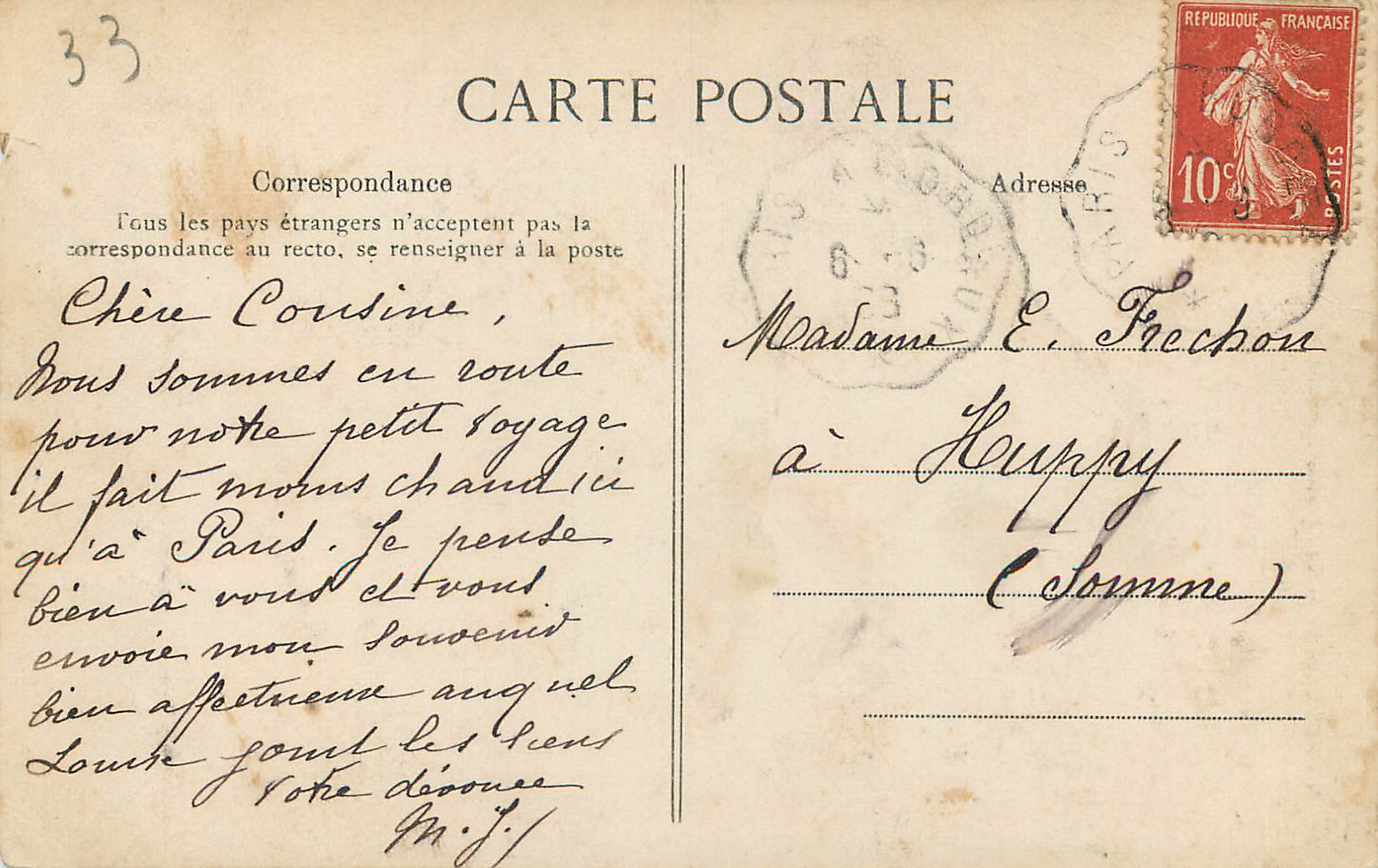 CPA Bordeaux Cathedrale Saint Andre Cote Nord  — Verso