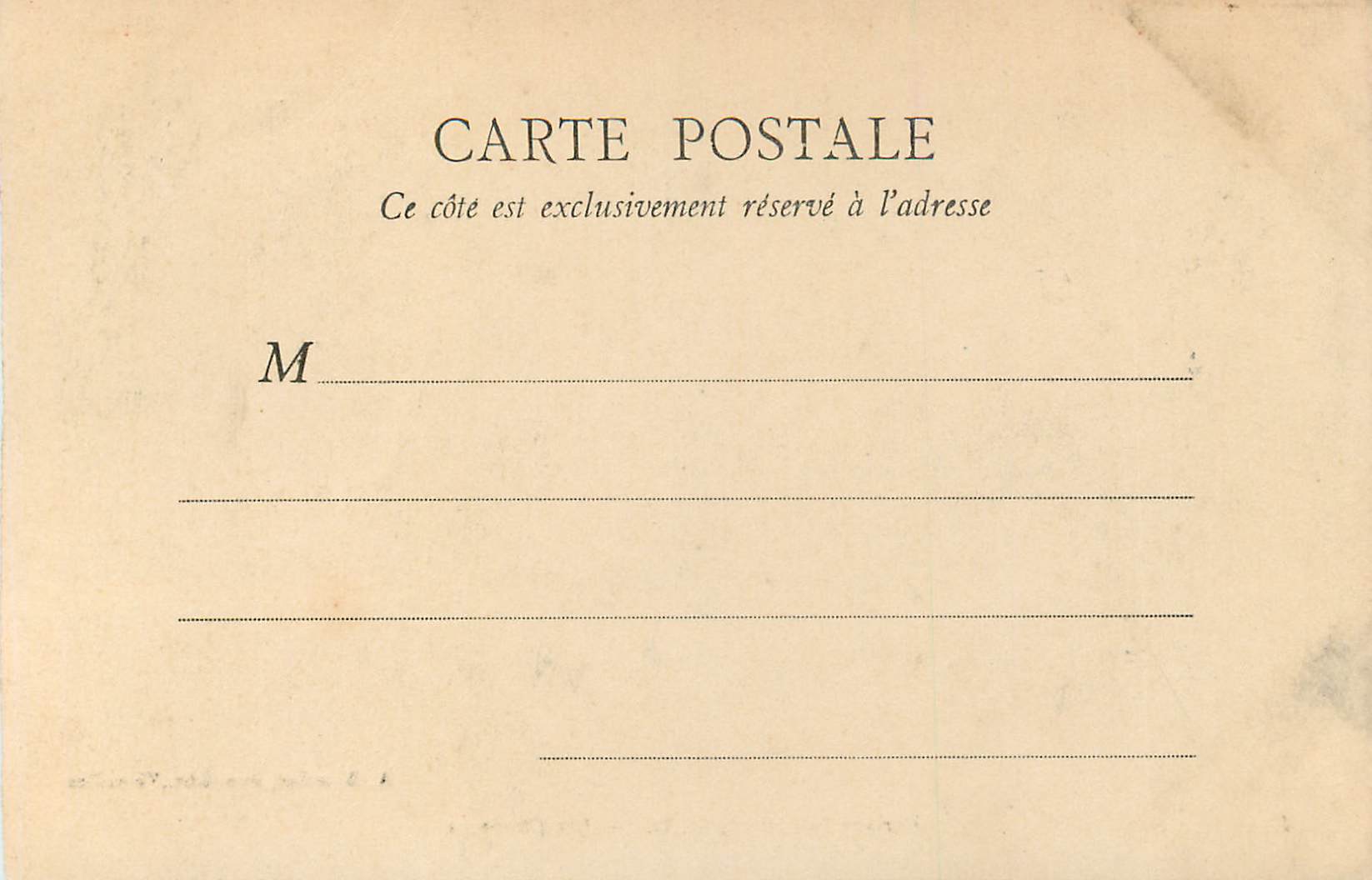 Cernay-la-Ville (S.-et-O.) — Les Cascades — A. Bonneter, Imp. Éditeurs, Versailles — Rückseite