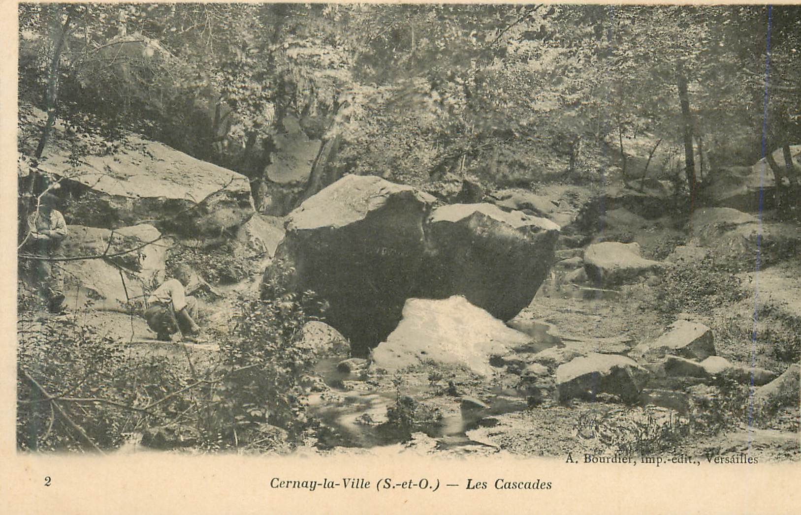 Cernay-la-Ville (S.-et-O.) — Les Cascades — A. Bourdier, imp.-edit., Versailles