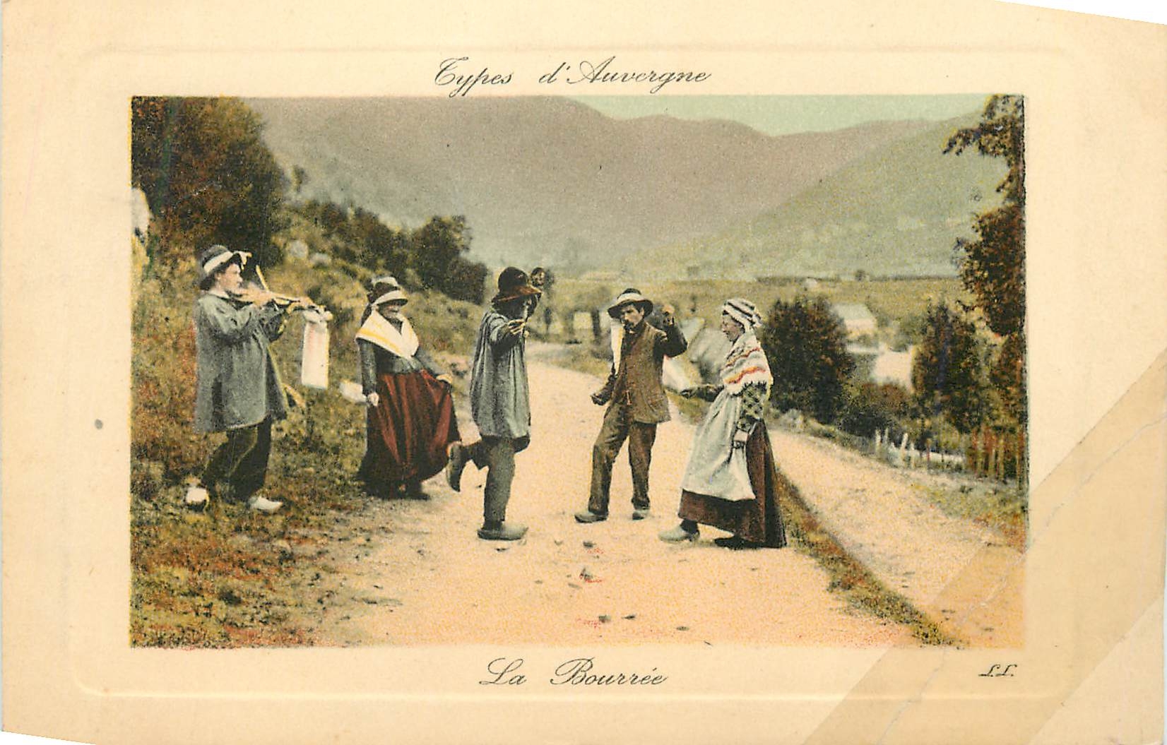 La Bourrée — Éypes d'Auvergne — L.L.