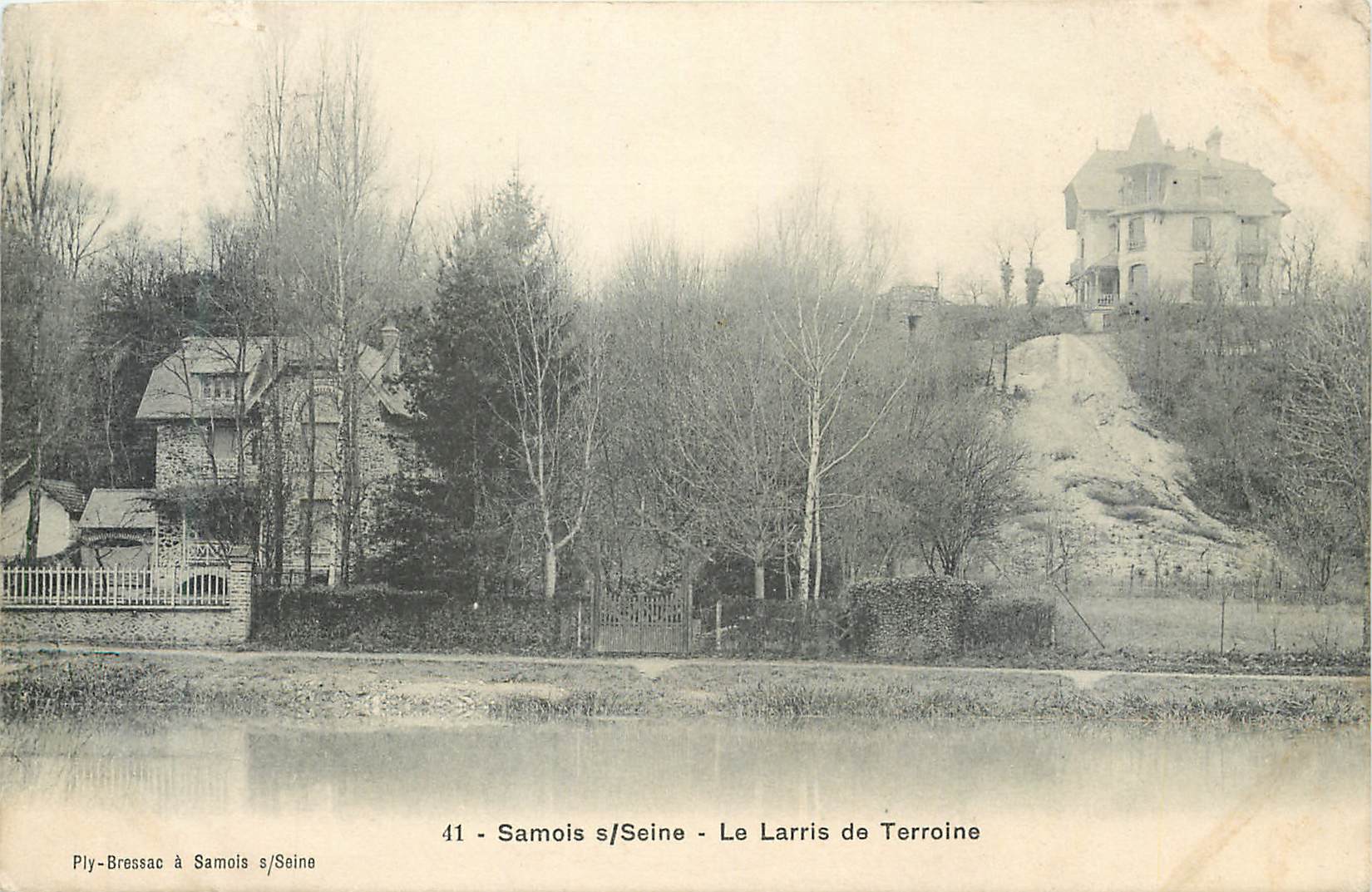 CPA Samois s Seine Le Larris de Terroine 