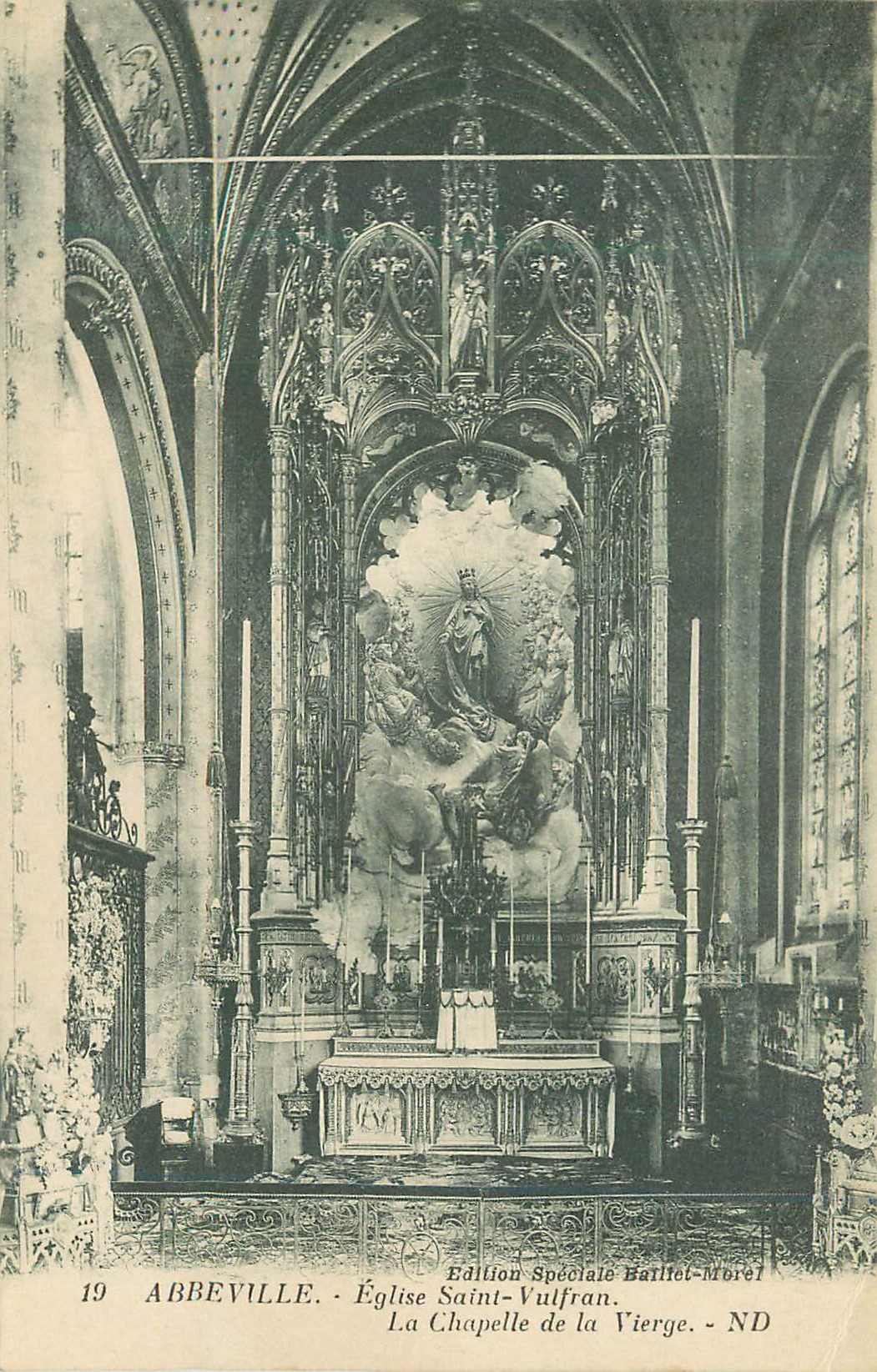 Abbeville - Church of Saint-Vulfran - The Chapel of the Virgin