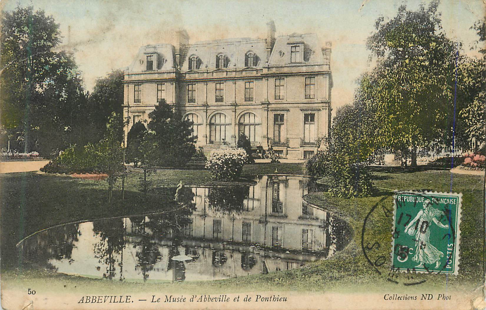 CPA Abbeville Le Musee d Abbeville et de Ponthieu 