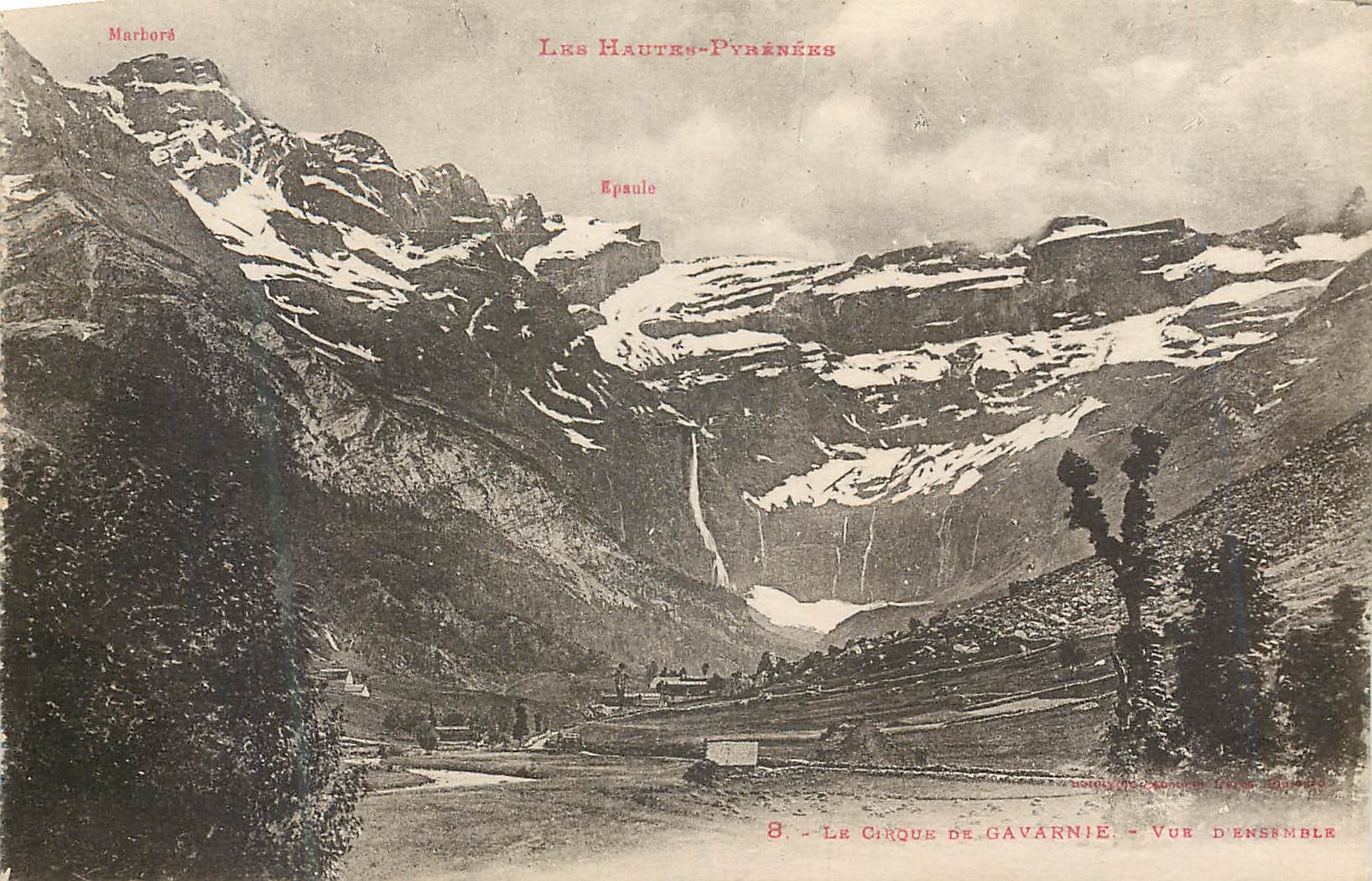 CPA Le Cirque de Gavarnie Vue d ensemble 