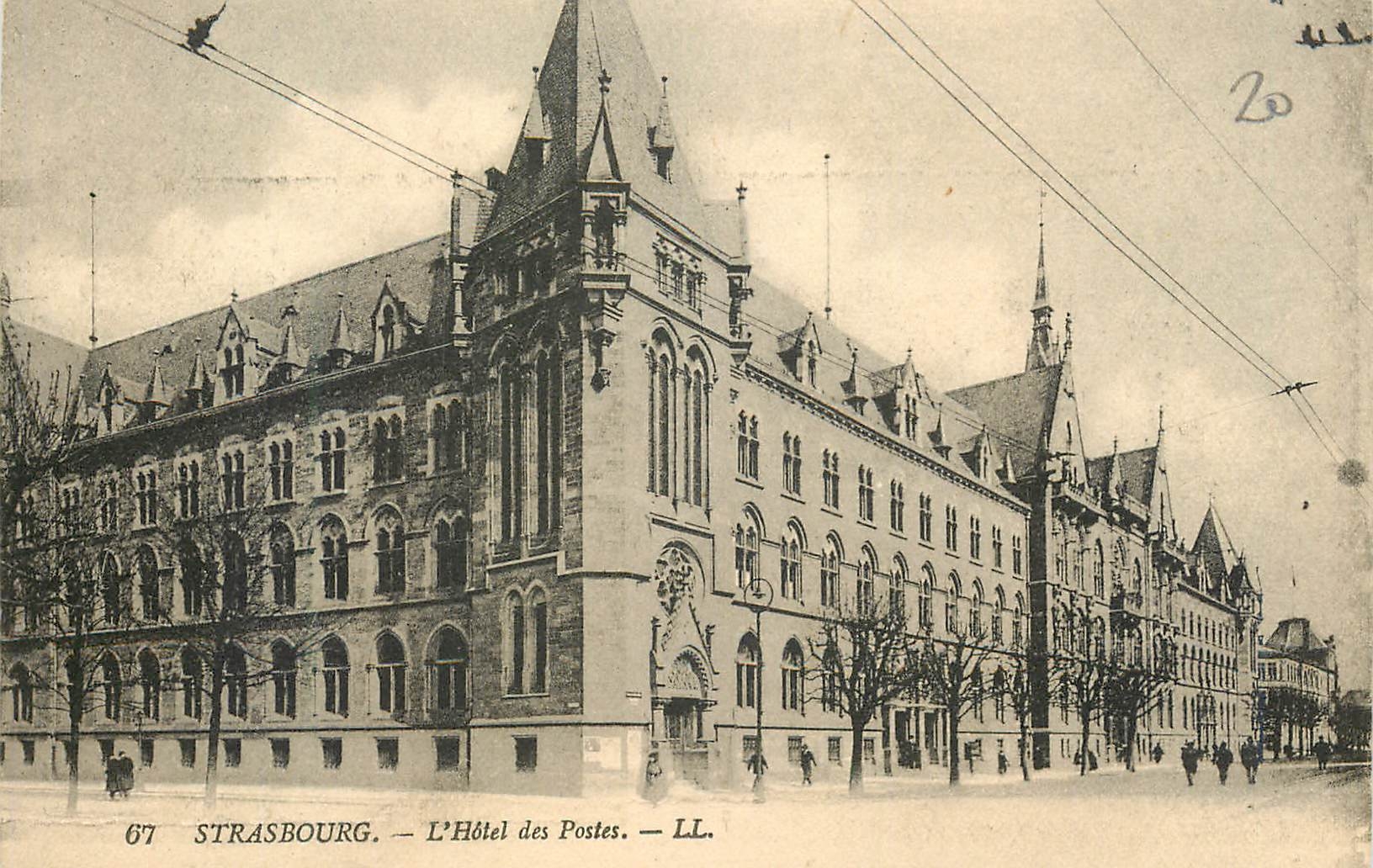 CPA Strasbourg L Hotel des Postes 