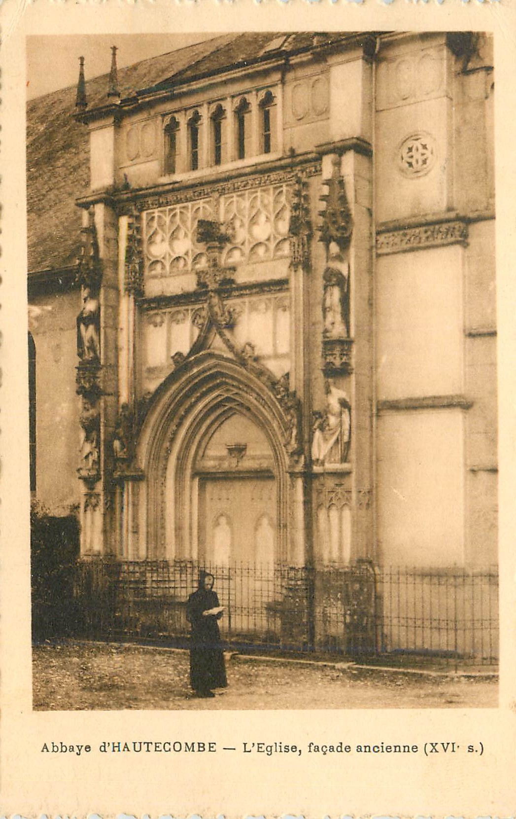 CPA Abbaye d Hautecombe L Eglise facade ancienne 