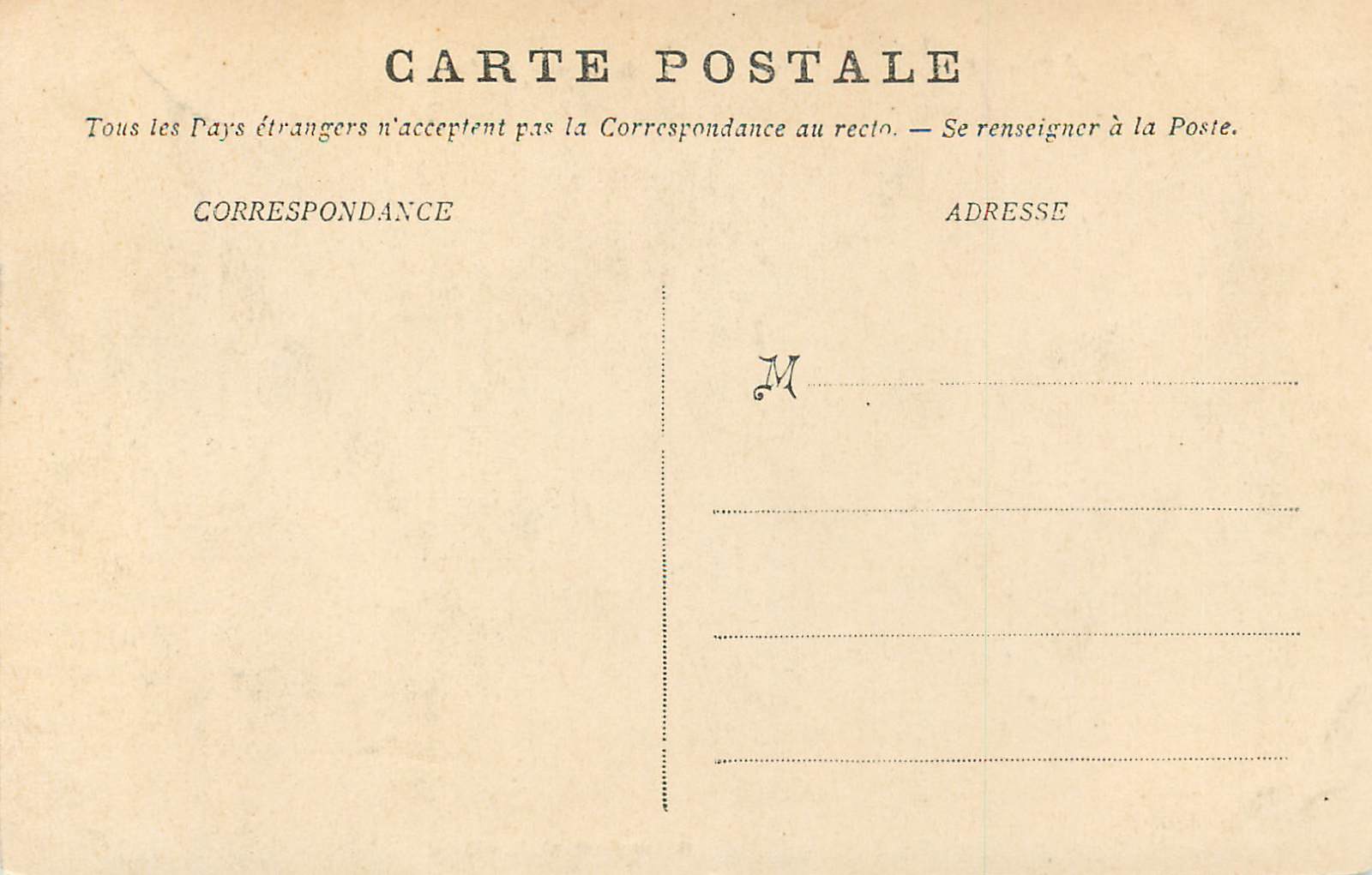 CPA Amiens Le Musee de Picardie  — Rückseite