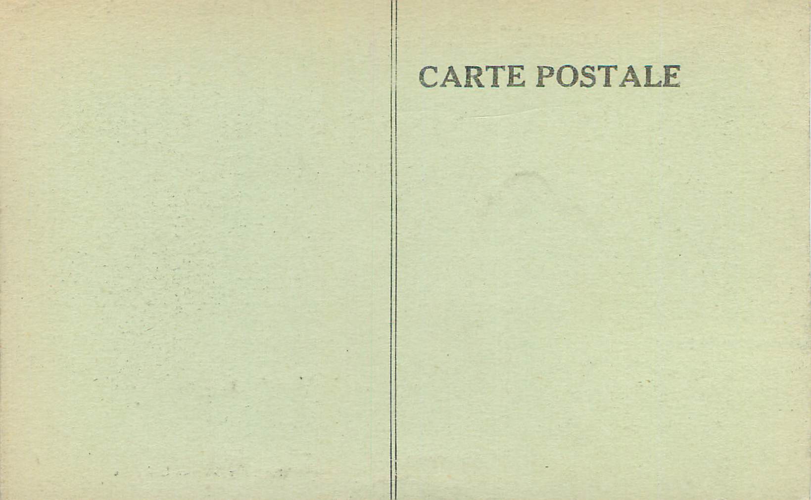 CPA Lourdes Le Chateau Fort  — Verso
