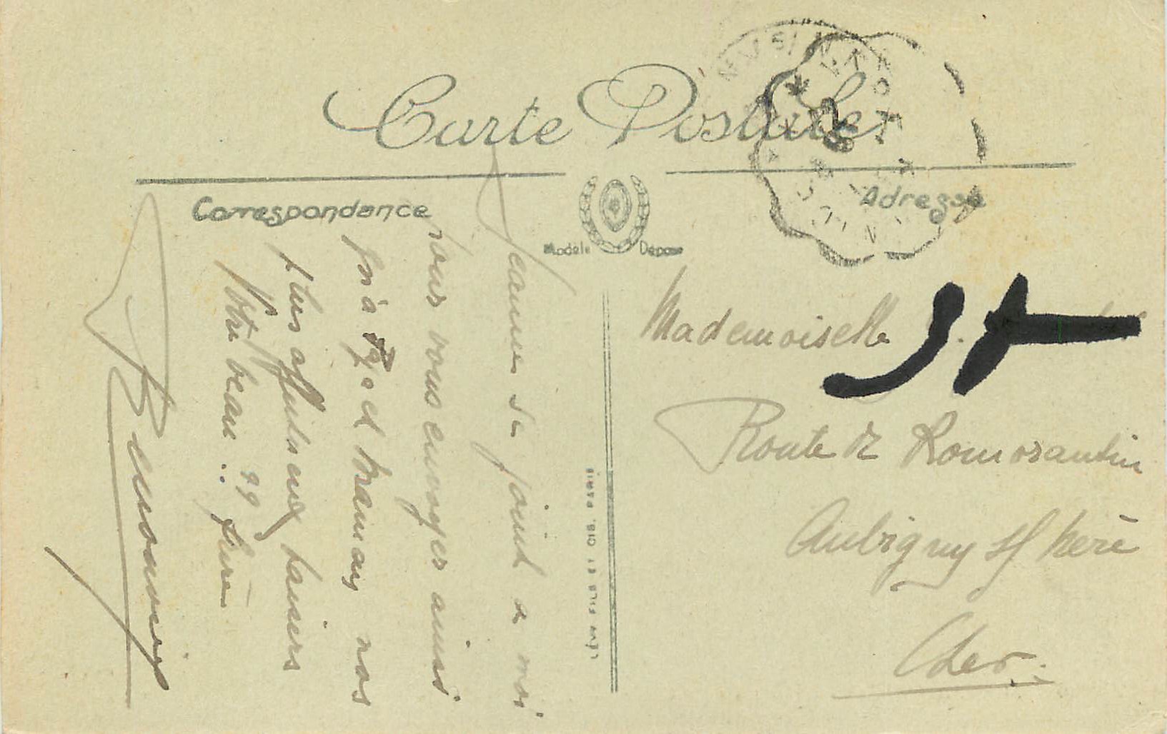 CPA Monte Carlo Vue prise du Rocher  — Rückseite