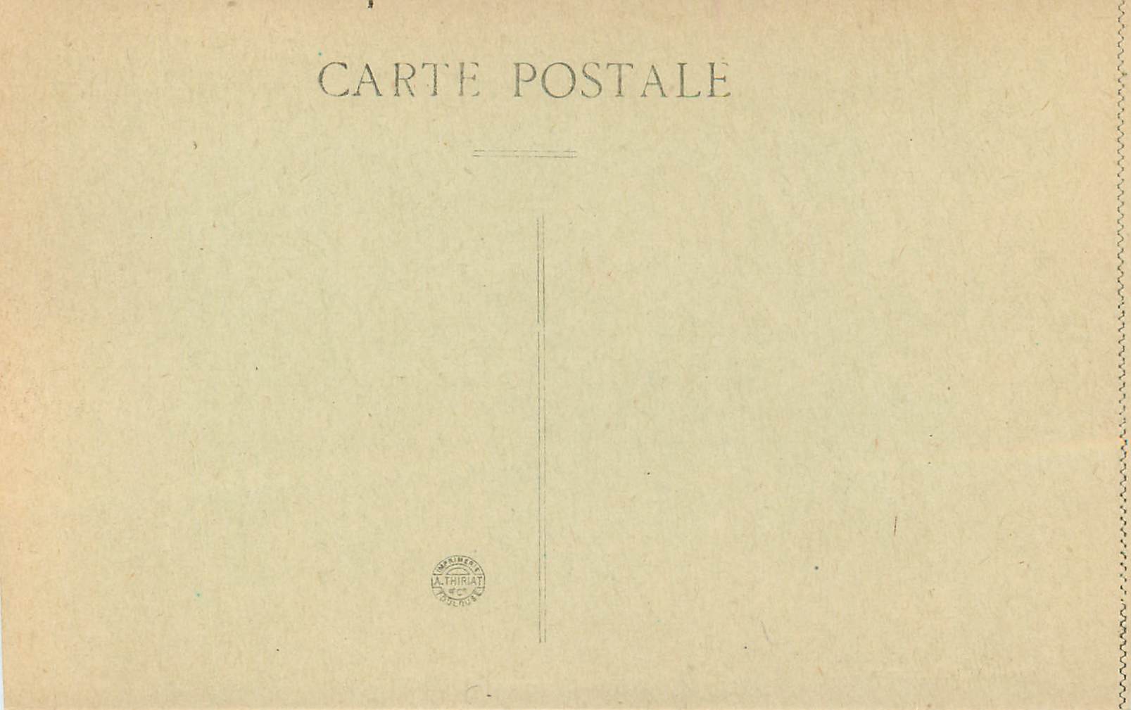 CPA Cannes Promenade de la Croisette  — Rückseite