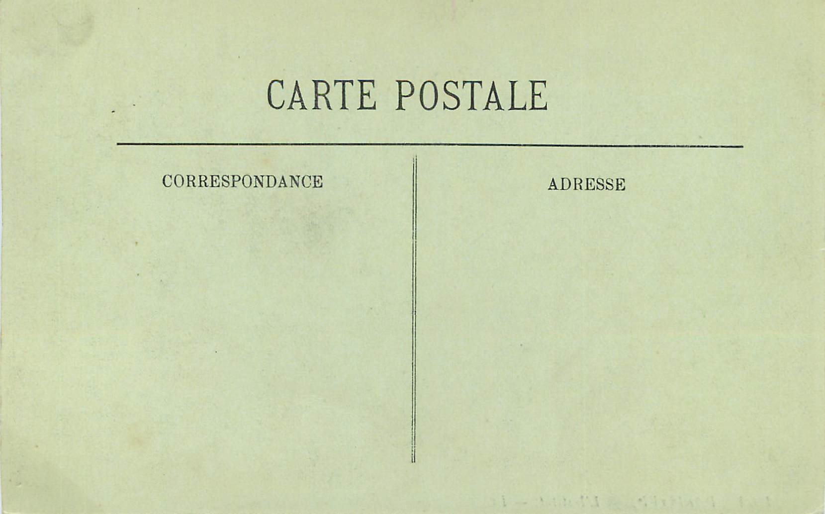 CPA Paris L Institut  — Rückseite