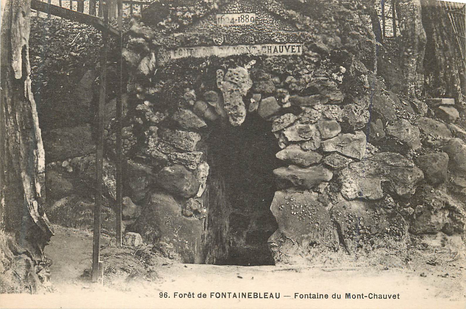 Fontein van Mont-Chauvet — Bos van Fontainebleau — n°96