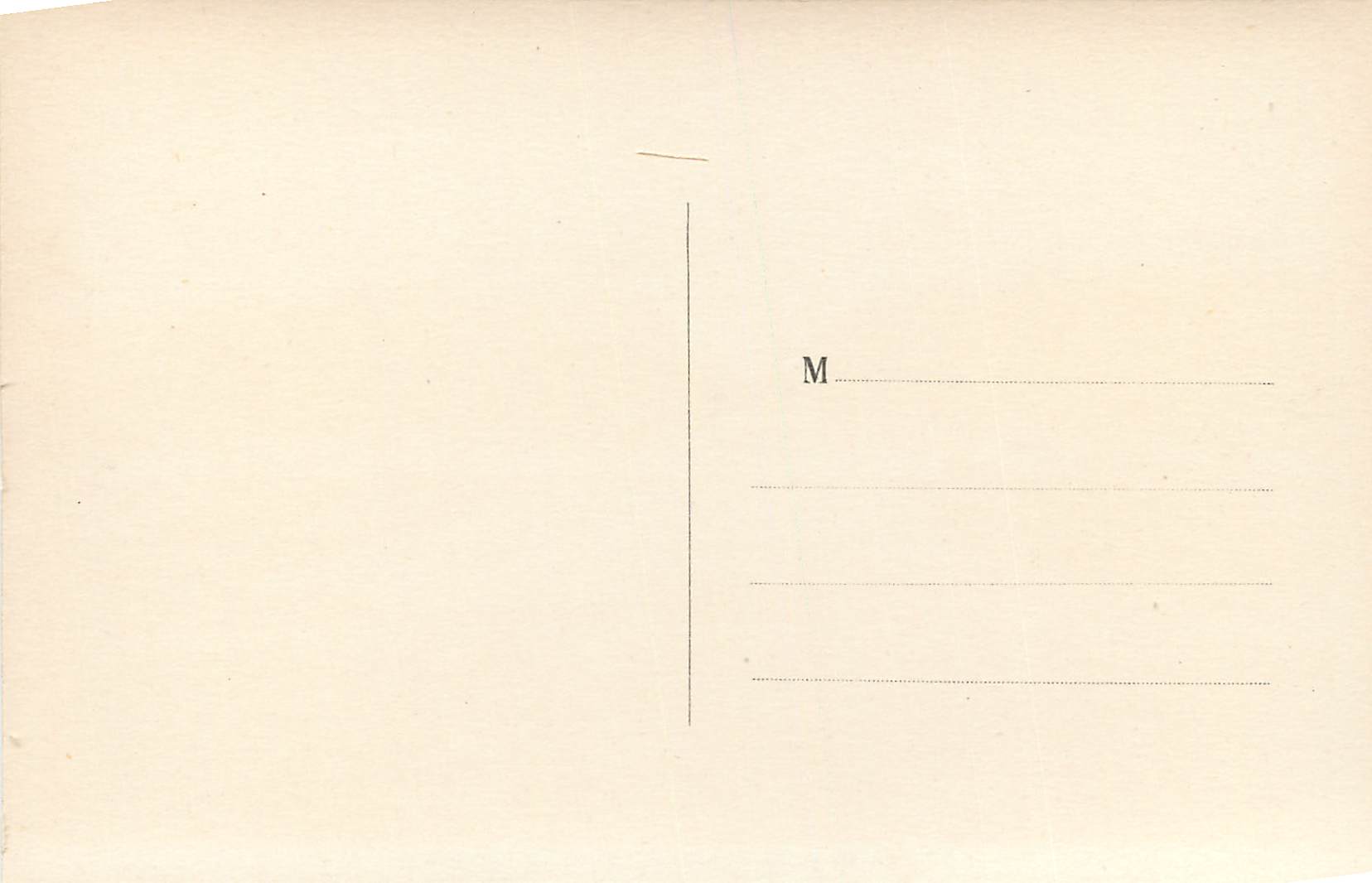 Palacio de FONTAINEBLEAU — El Parterre — Reverso