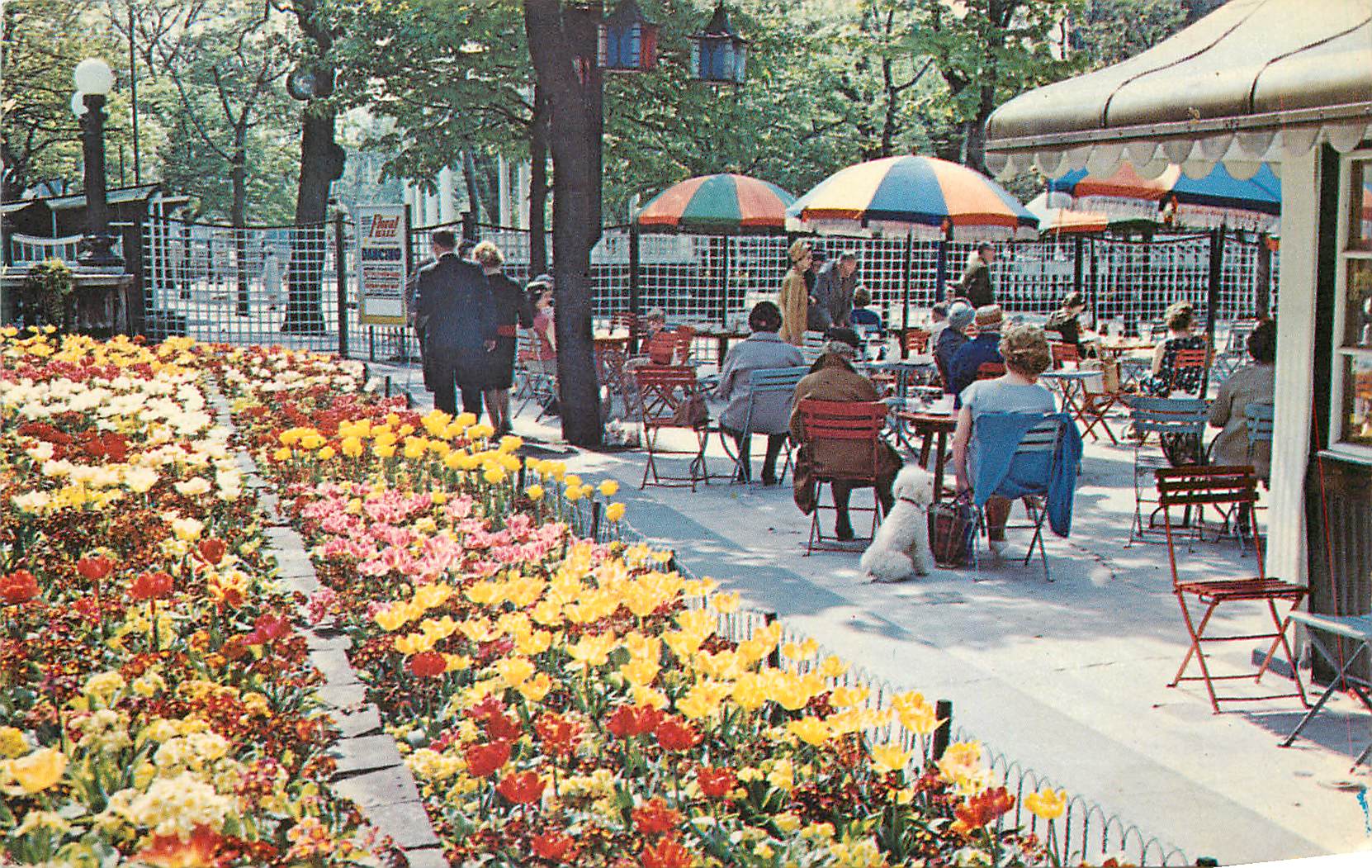 CPM Gardens and Bandstand Open Air Cafe Lord Street Southport 