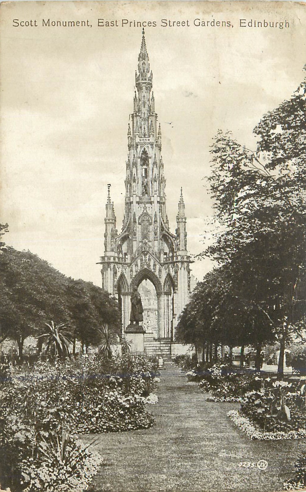 CPA Scott Monument East Princes Street Gardens Edinburgh 
